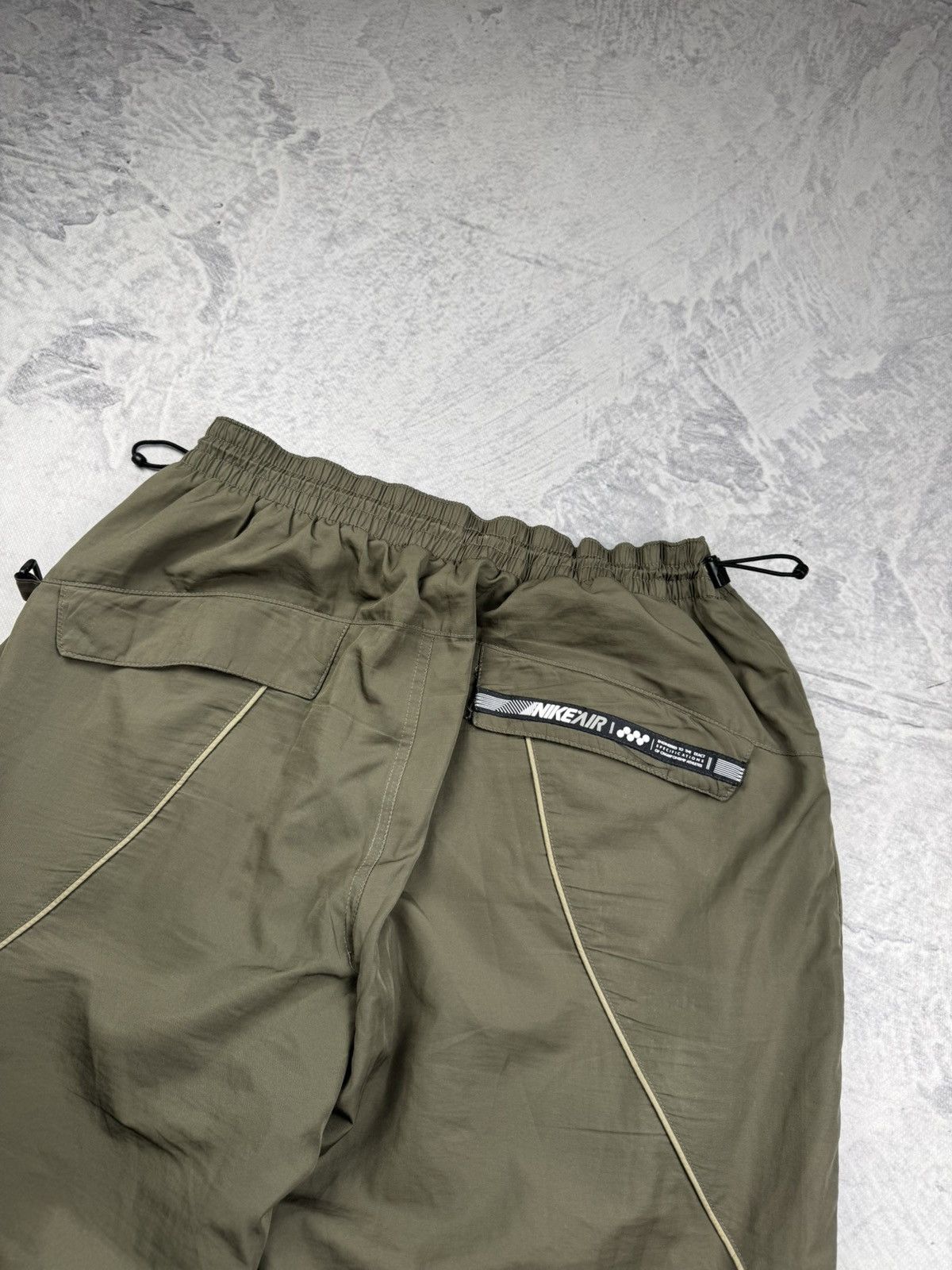 Nike × Vintage NIKE AIR MAX VINTAGE BASIC LOGO OVERSIZE BAGGY PANTS Size US 34 / EU 50 - 11 Thumbnail