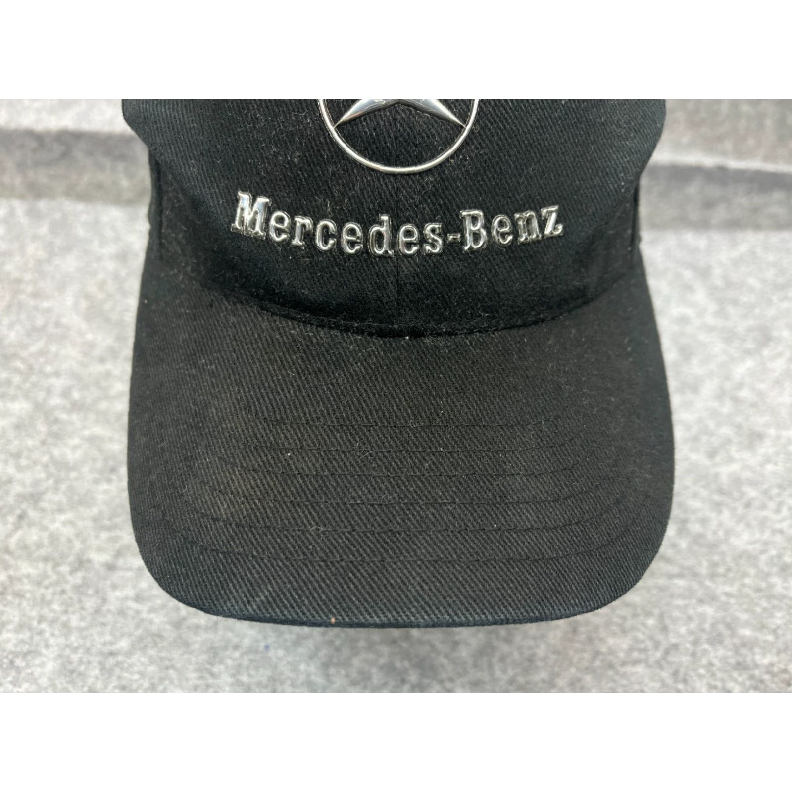 Mercedes-Benz Mercedes-Benz Hat Cap Strap Back Adult One Size Black 100% Cotton Luxury Cars Size ONE SIZE - 3 Thumbnail