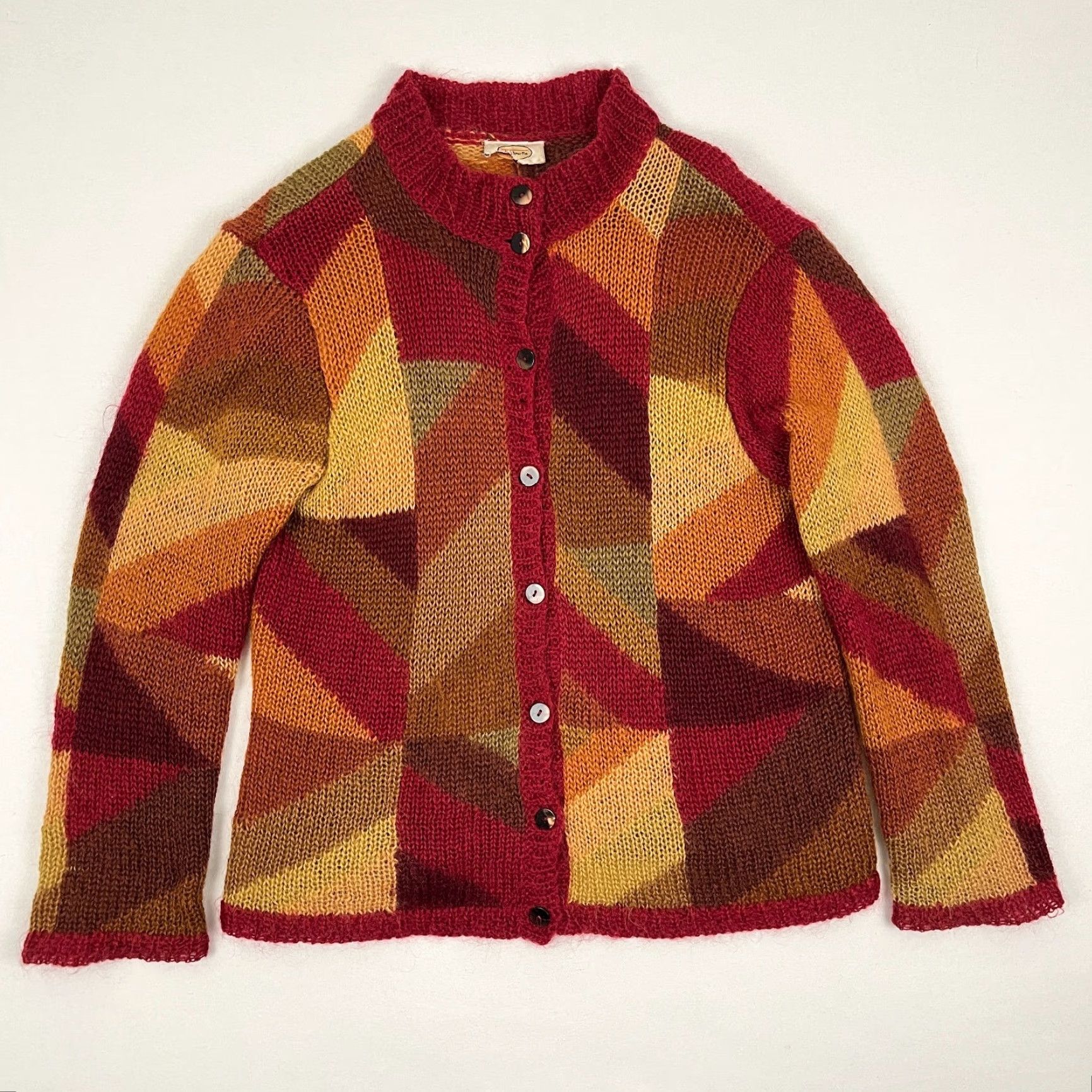 Talbots VINTAGE Talbots Cardigan Sweater Womens L Mohair Blend Warm Fall Autumn Grannycore Size L / US 10 / IT 46 - 2 Thumbnail