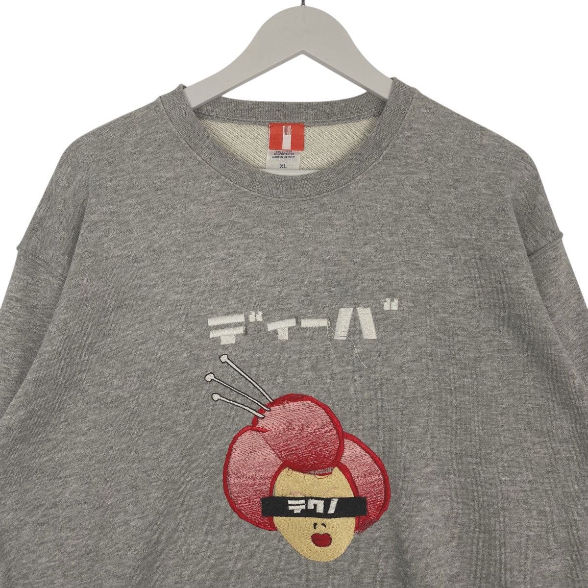 Vintage Vintage DIVA Japan Sweatshirt Crewneck Grey Size XL Size XL / US 12-14 / IT 48-50 - 4 Thumbnail