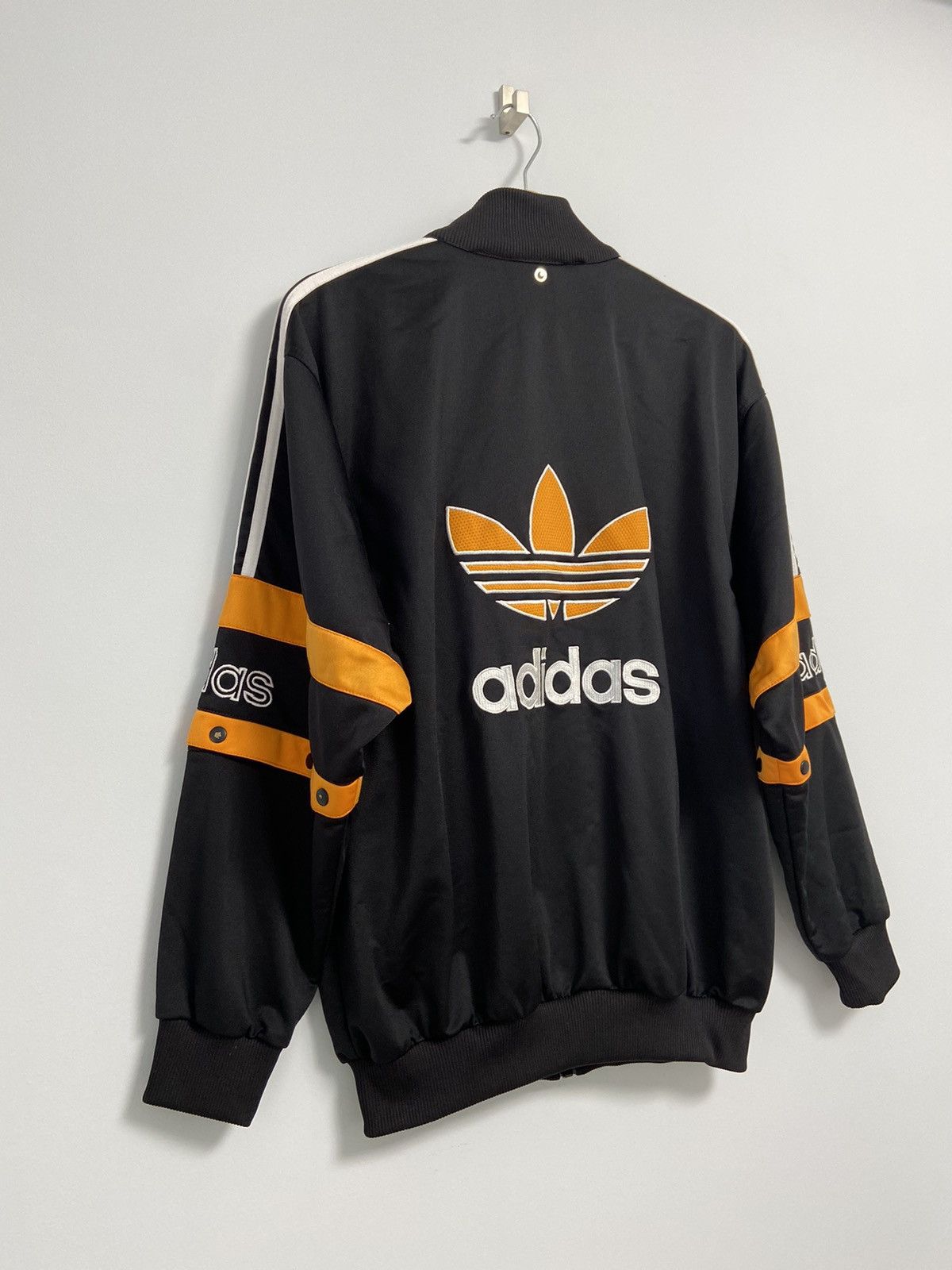 Vintage Adidas Track Top Black Vintage 90’s logo style Hype Size US S / EU 44-46 / 1 - 17 Thumbnail