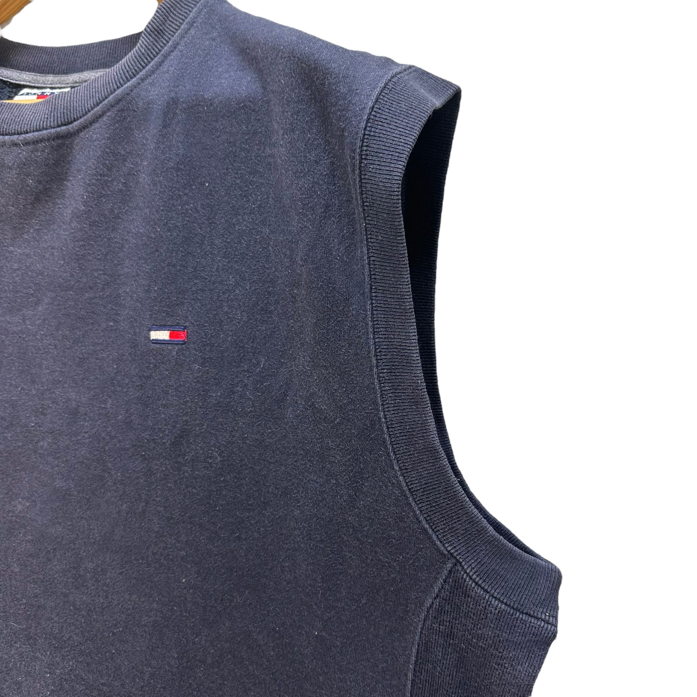 Tommy Hilfiger VINTAGE TOMMY JEANS SLEEVELESS SWEATER #8486-011 Size US XL / EU 56 / 4 - 5 Thumbnail
