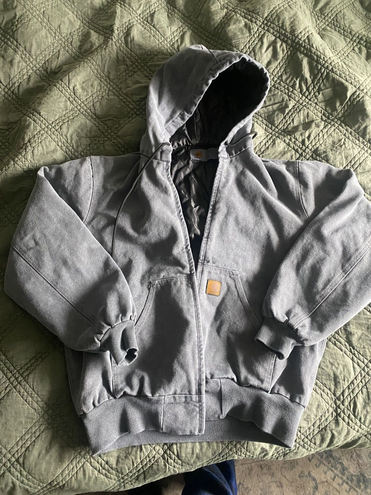 Carhartt Grey Vintage Carhart Jacket with Insulated Lining Size US M / EU 48-50 / 2 - 1 Thumbnail