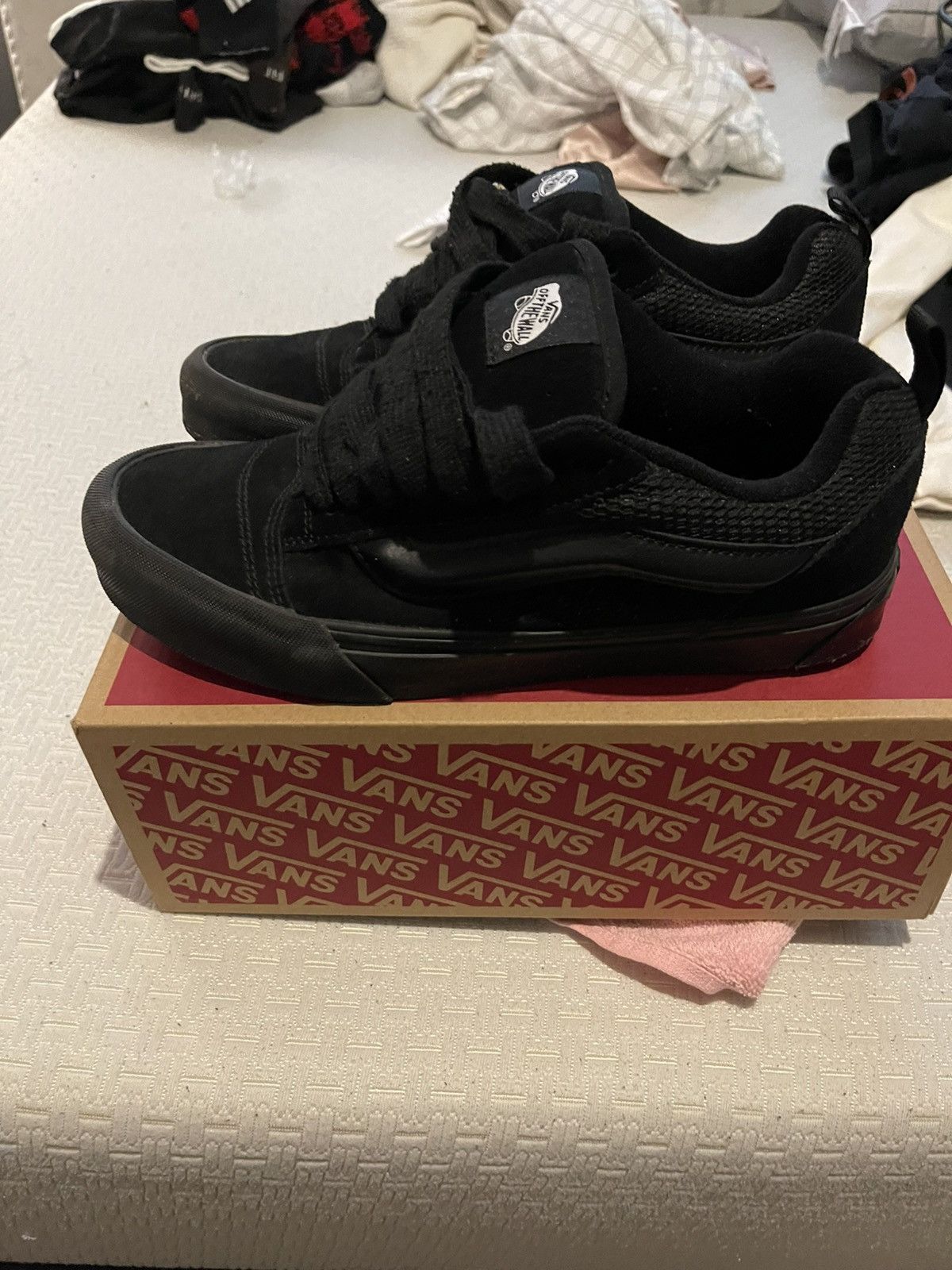 Vans × Vintage Black chunky vans Size US 9 / EU 42 - 2 Thumbnail