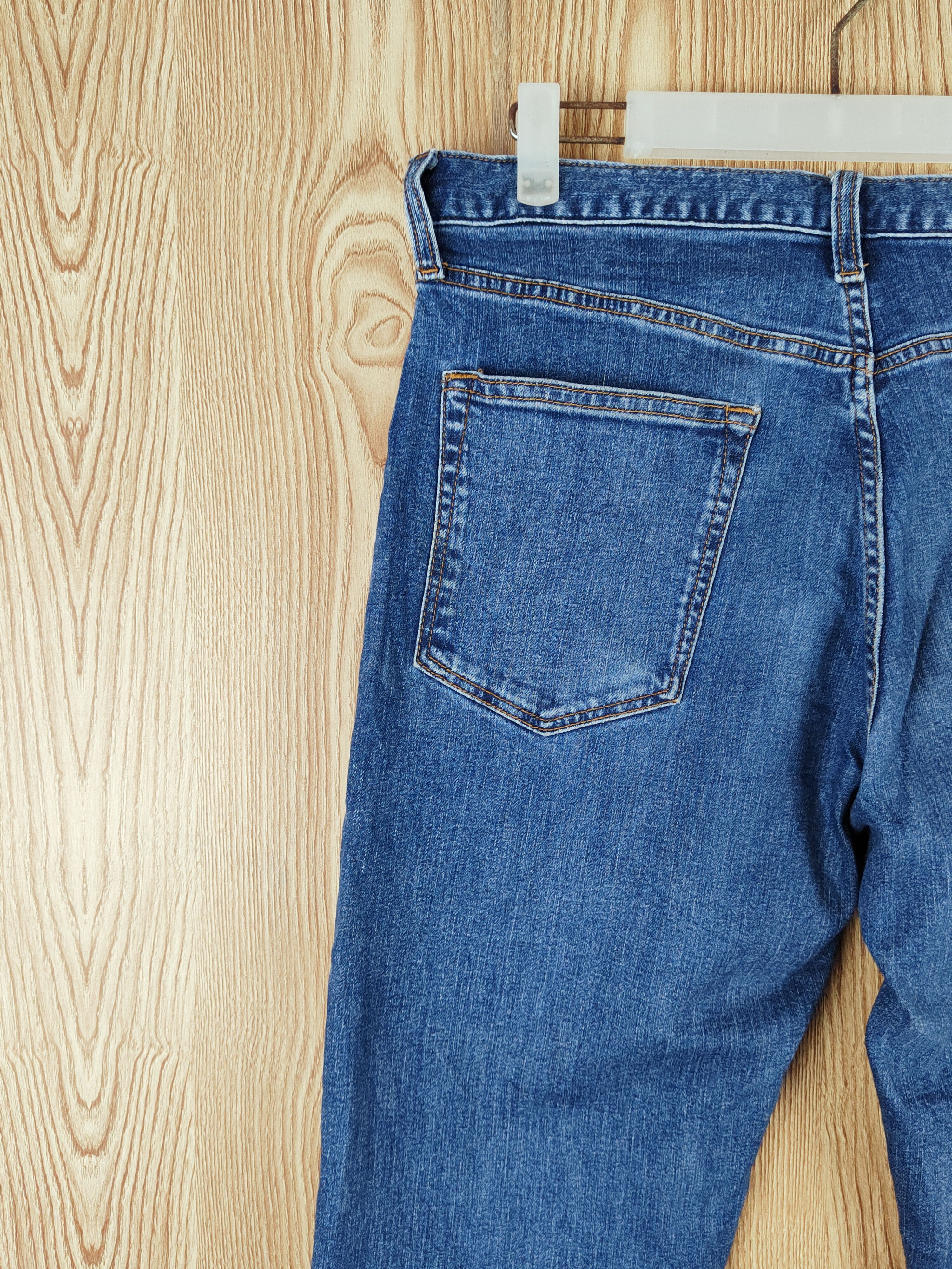 GU GU Blue Distressed Ripped Jeans #S2694 Size US 32 / EU 48 - 9 Thumbnail