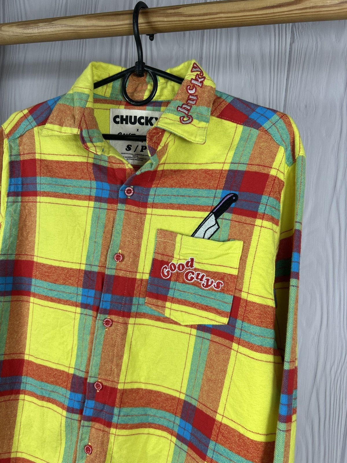 Expert Horror Rare Cakeworthy Chucky Child’s Play Flannel Shirt Size S Size US S / EU 44-46 / 1 - 4 Thumbnail