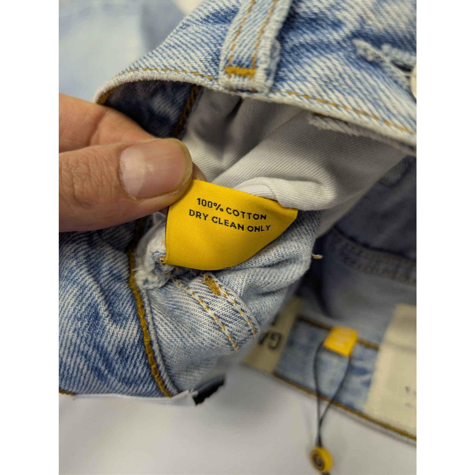 Gallery Dept. o1rshd1 5001 Denim Jeans in Indigo Blue Size US 29 - 20 Thumbnail