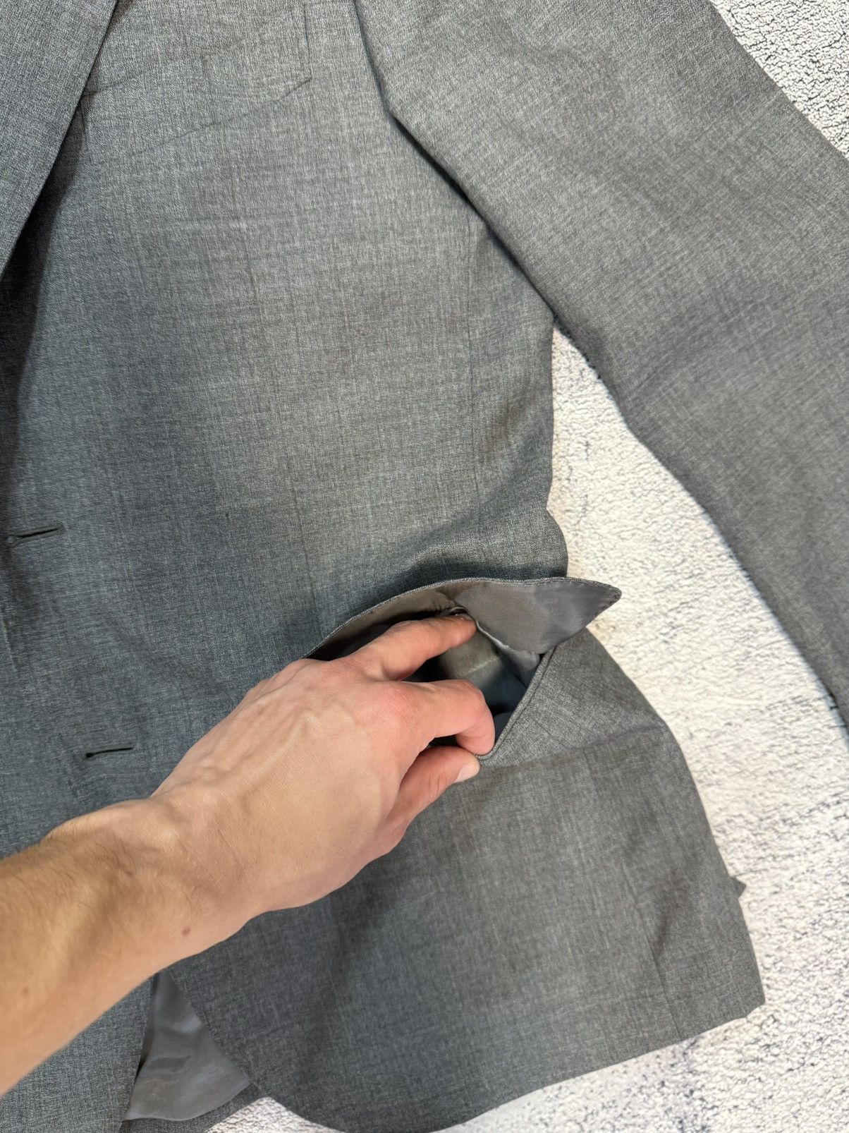 Suitsupply Suitsupply Lazio Blazer 52 UK/US42 Vitale Barberis Wool Size 42R - 15 Thumbnail