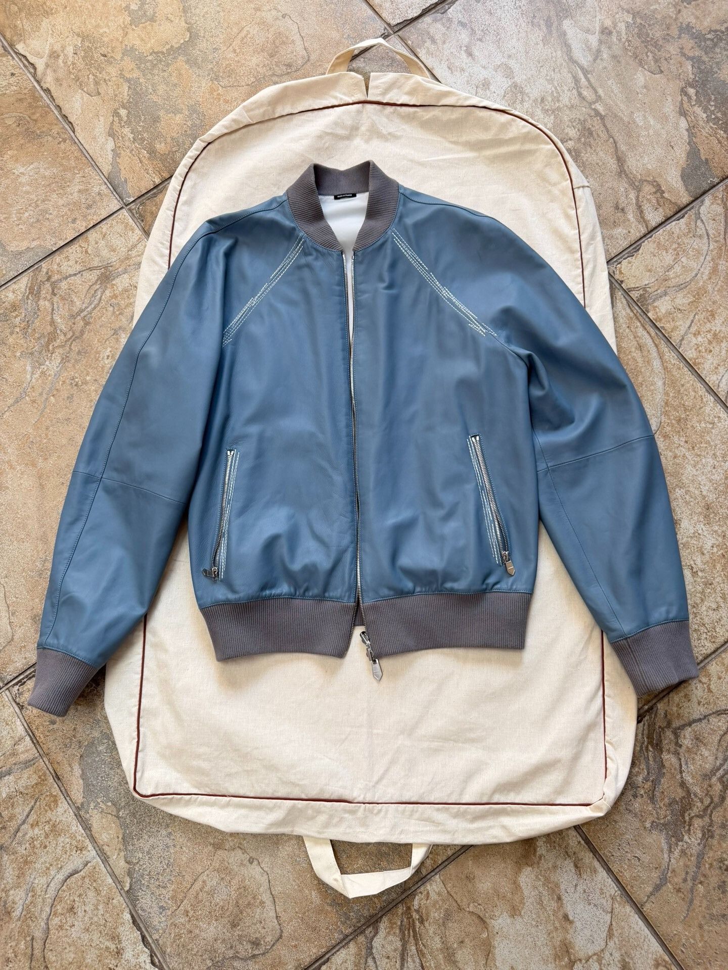 Hermes hermes reversible er jacket in blue Size US XXL / EU 58 / 5 - 1 Thumbnail