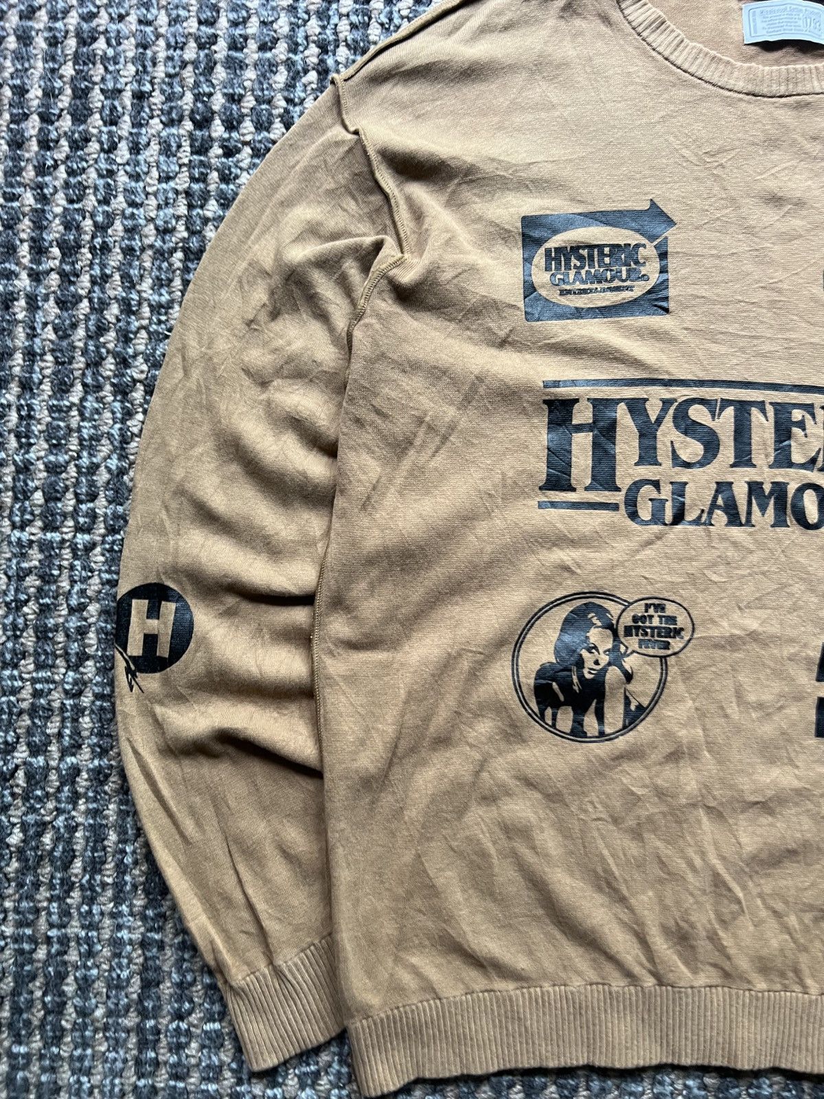 Hysteric Glamour Hysteric Glamour Acoustic Ladyland Sweater Rare Y2K Size US M / EU 48-50 / 2 - 2 Thumbnail