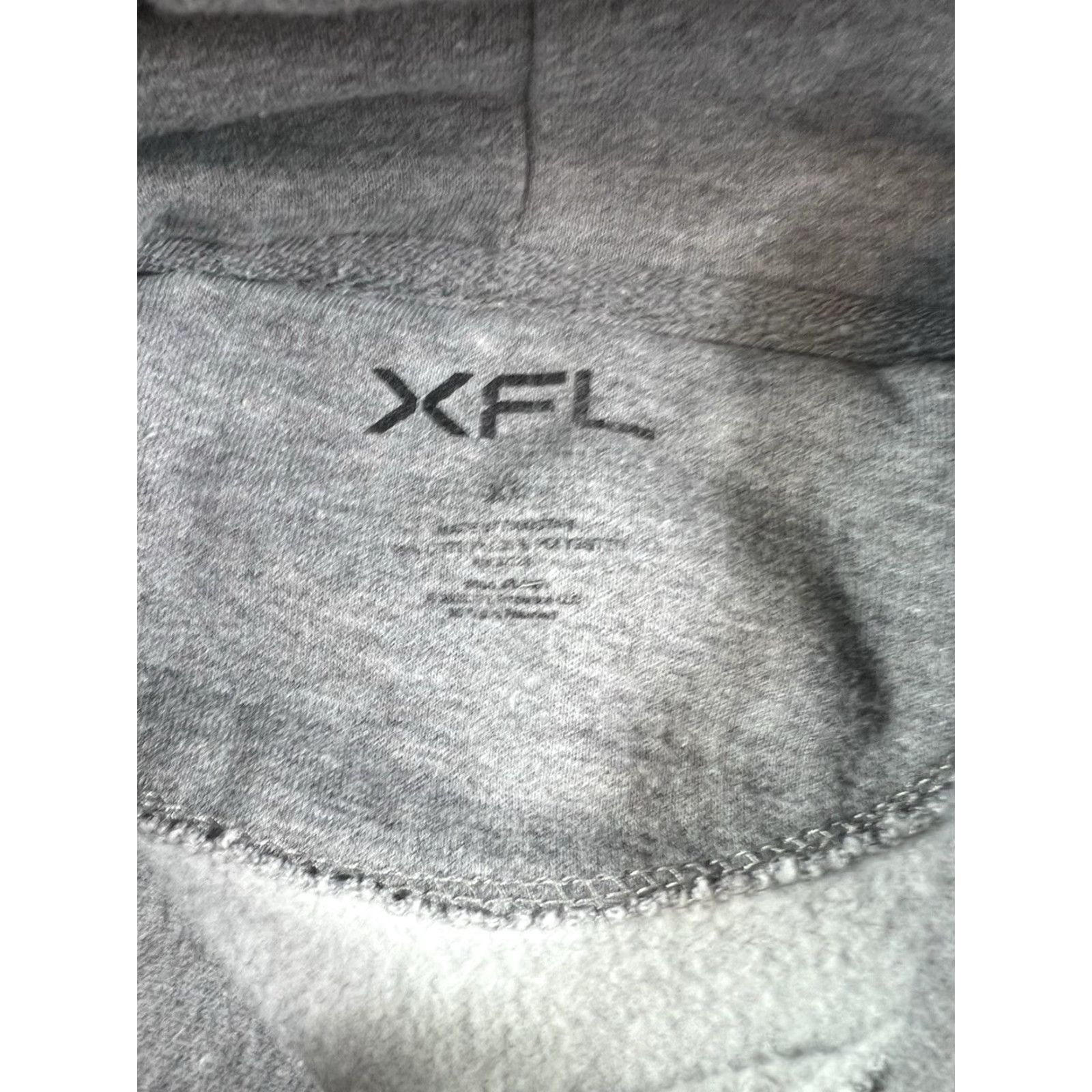 Vintage St. Louis Battlehawks XFL Hoodie Pullover Football Graphic Print Unisex Adults XL Gray Size US XL / EU 56 / 4 - 3 Thumbnail