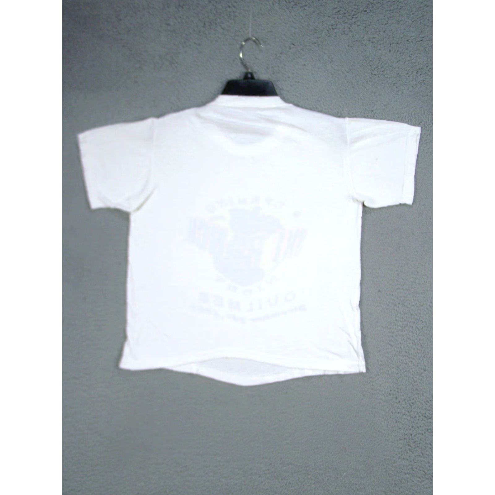 VINTAGE Ski Ranch T-Shirt Adult Medium Graphic White 90s Outdoor Quilt Opening Night Mens