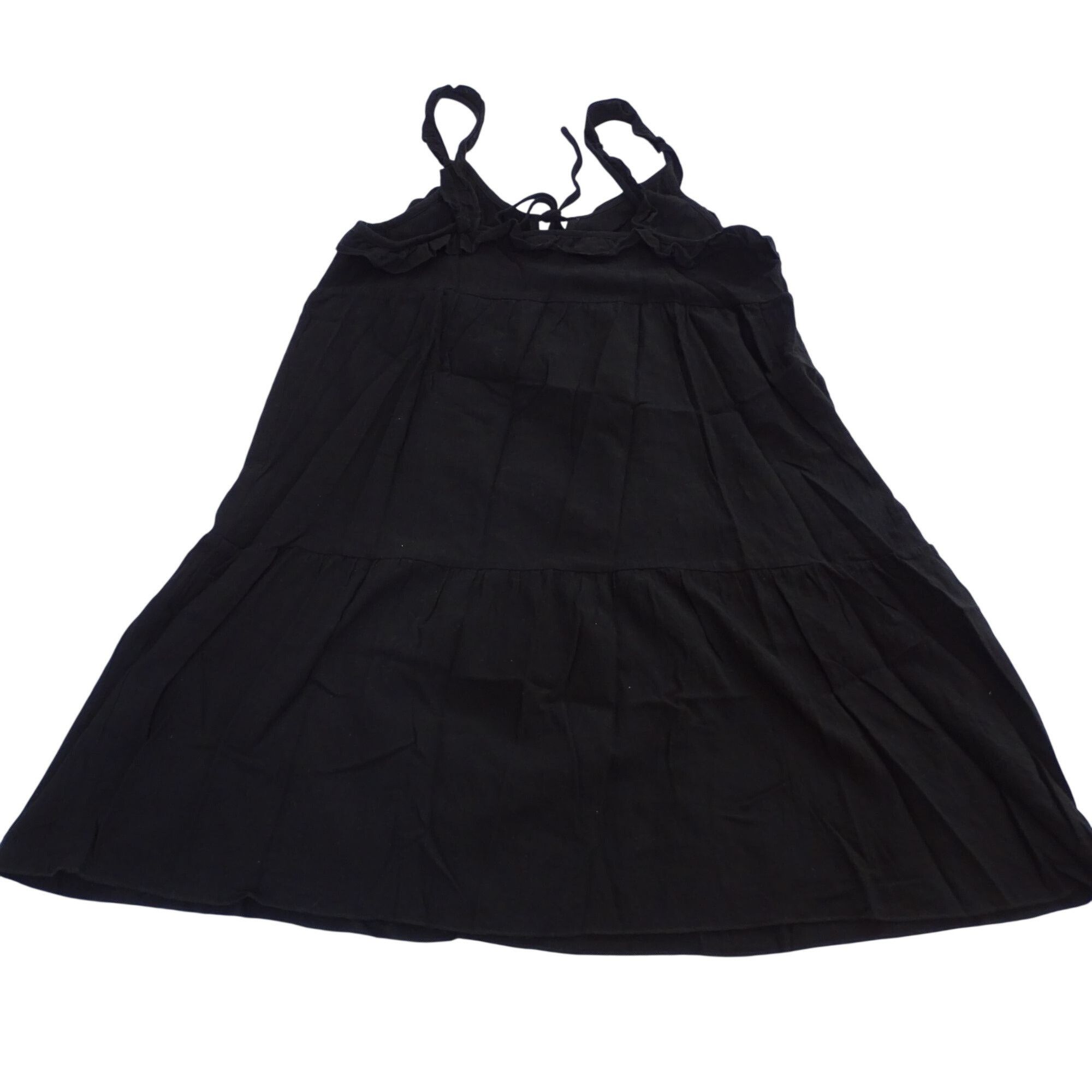 Other Black Sleeveless Tiered Dress Women Size L Summer Size L / US 10 / IT 46 - 4 Thumbnail
