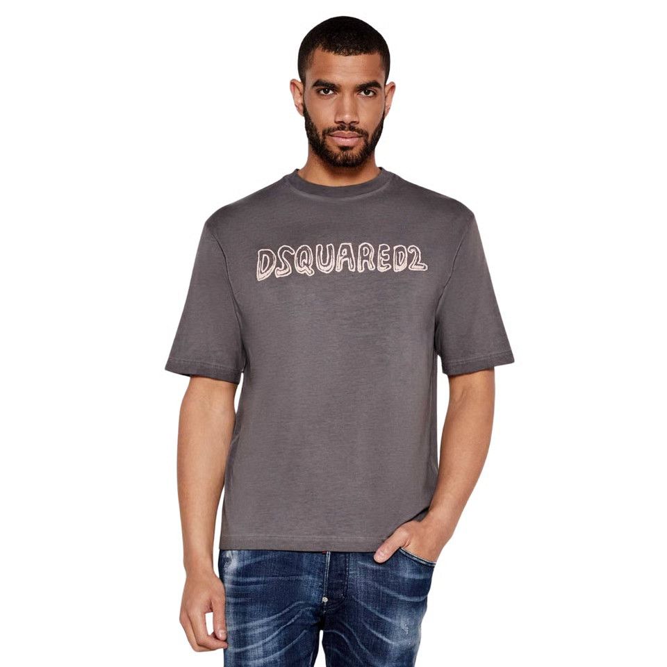 Dsquared2 o1mle0126 Best Fade Loose Fit Cartoon Logo T-Shirt in Gray Size US S / EU 44-46 / 1 - 3 Thumbnail