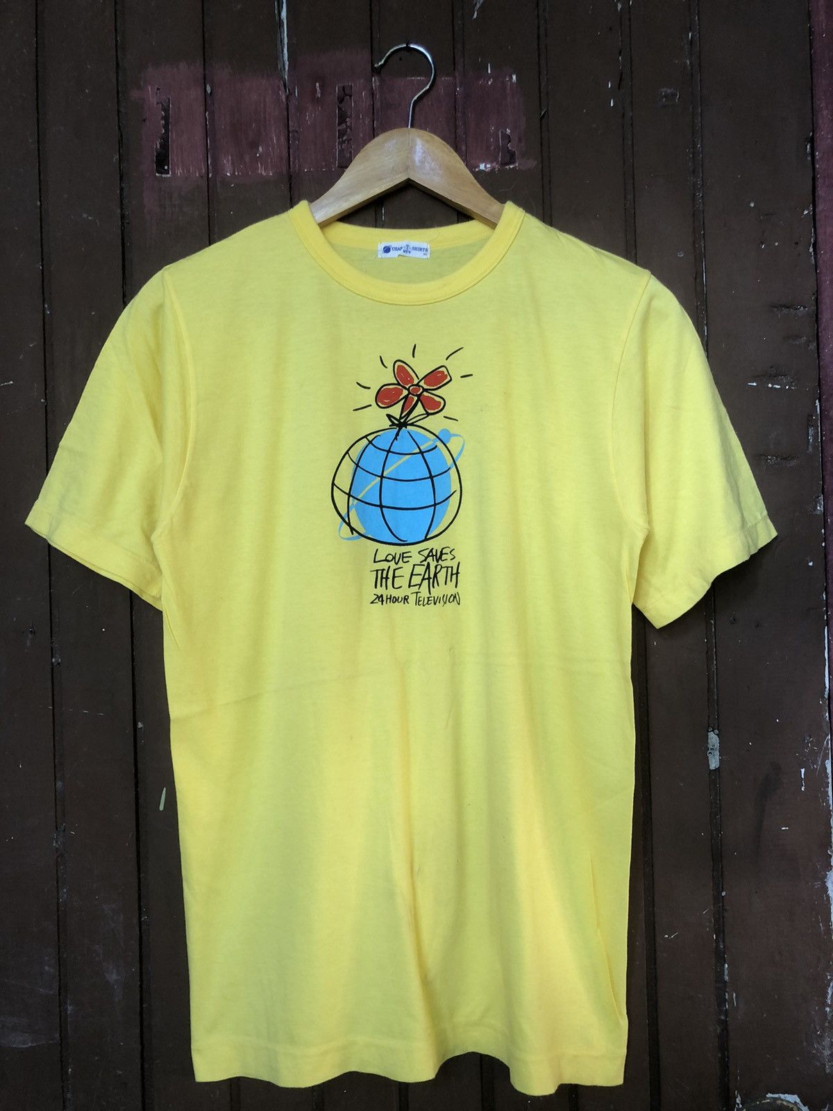 Japanese Brand RARE Vintage 80s 24 Hour Television Tshirt Size US M / EU 48-50 / 2 - 1 Thumbnail