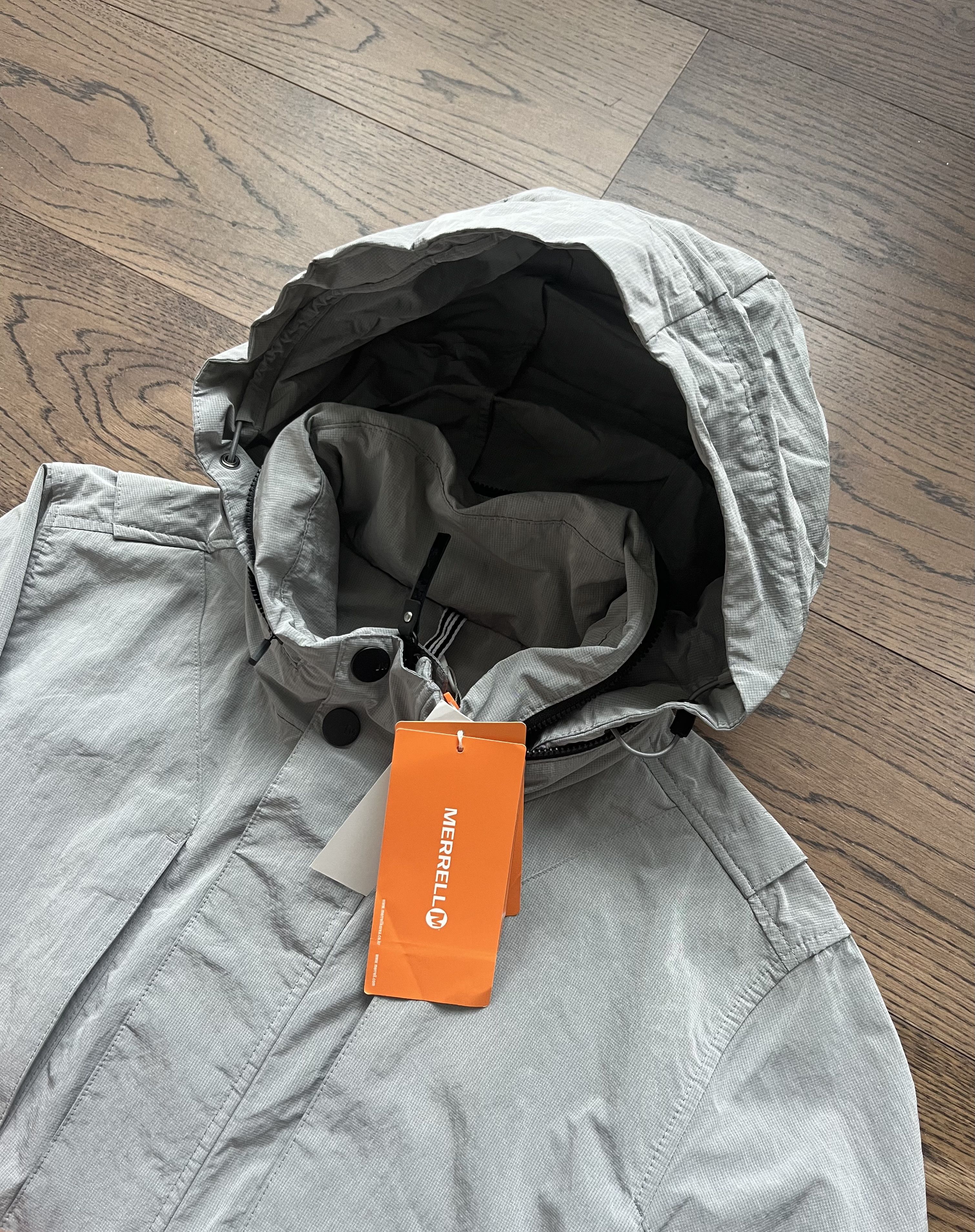 Merrell Merrell Mens Outdoor Wind Rain Proof Army style Jacket Size US M / EU 48-50 / 2 - 2 Thumbnail