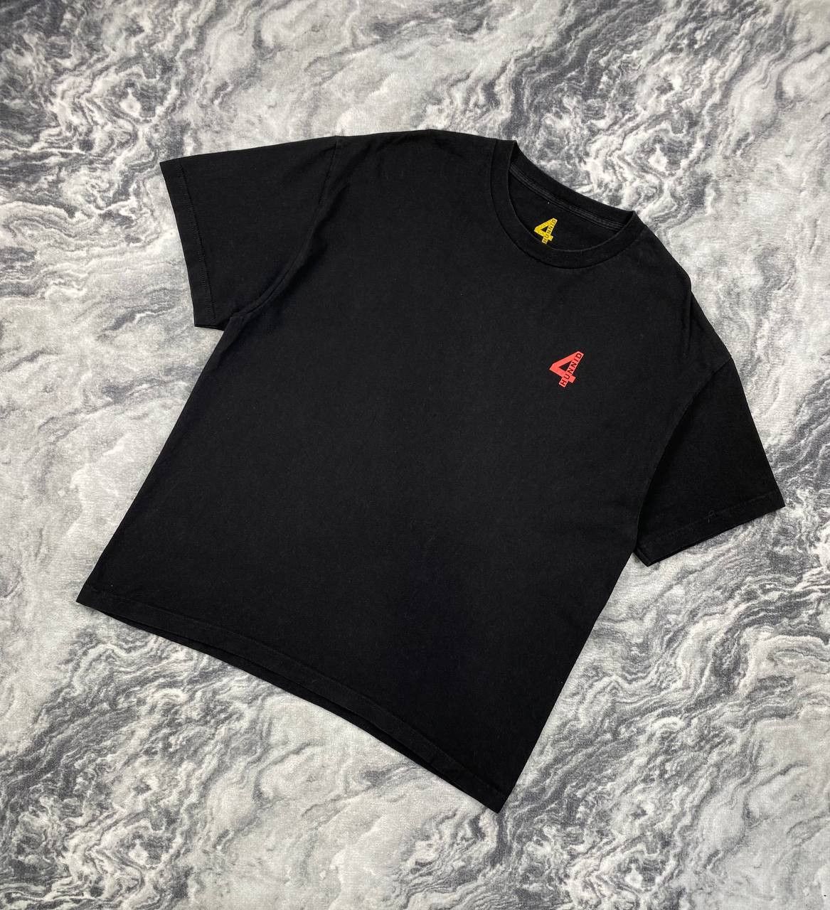 Vintage Vintage 4Hunnid Big Logo T Shirt Men Size XL Black Size US XL / EU 56 / 4 - 2 Thumbnail