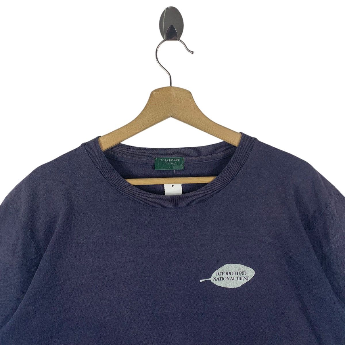 Anime × Japanese Brand × Vintage Vintage TOTORO FUND nibariki studio ghibli big printed tee Size US M / EU 48-50 / 2 - 2 Thumbnail