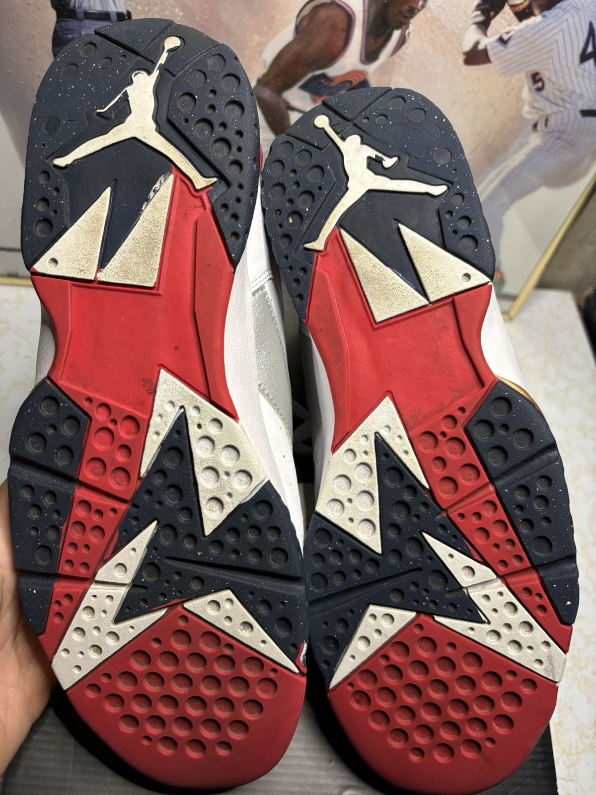 Jordan Brand Air Jordan 7 Retro 2012 Olympic 2012 Size US 11 / EU 44 - 5 Thumbnail