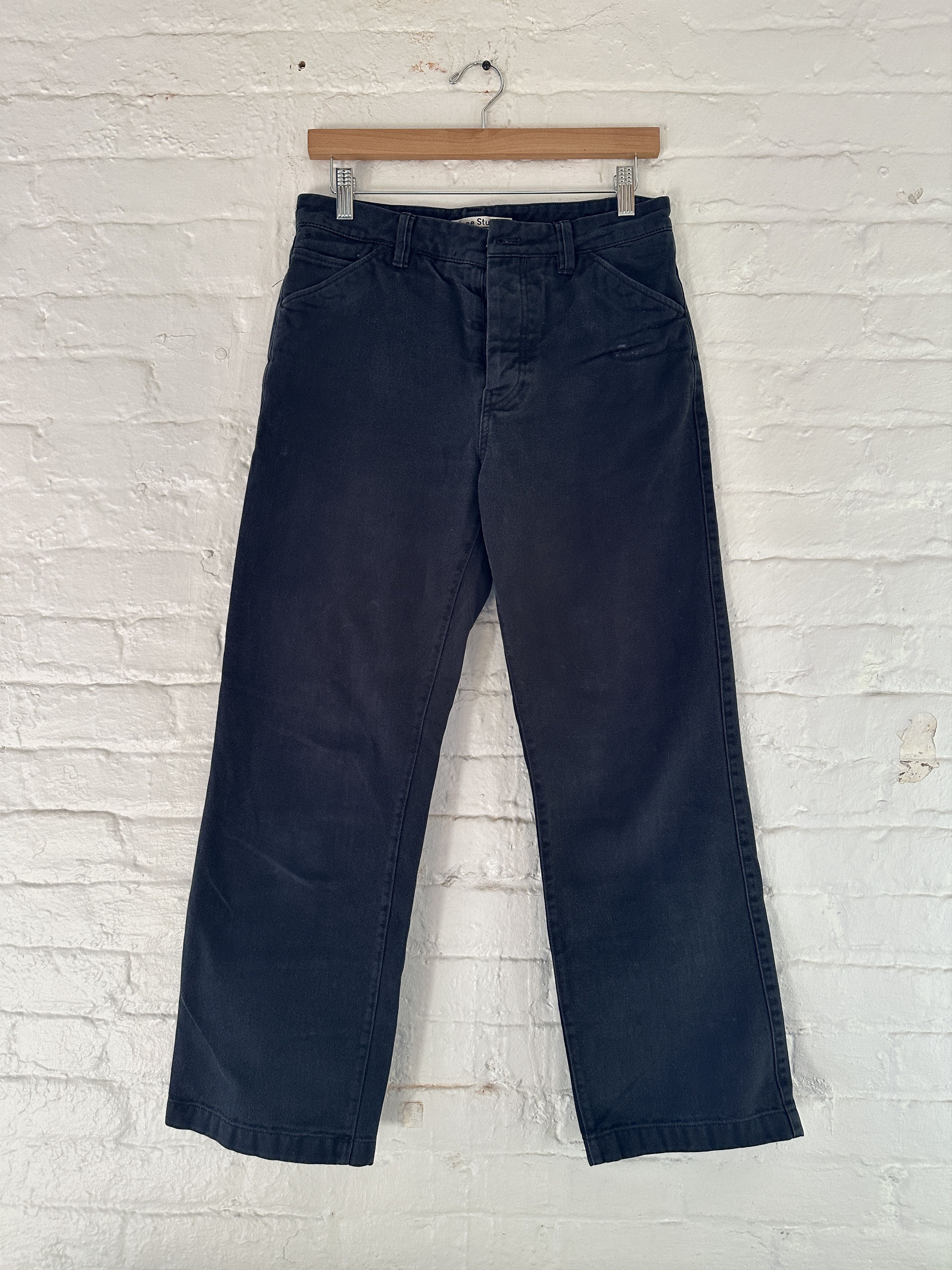 Acne Studios Acne Studios Straight Leg Work Pants Size US 28 / EU 44 - 1 Thumbnail