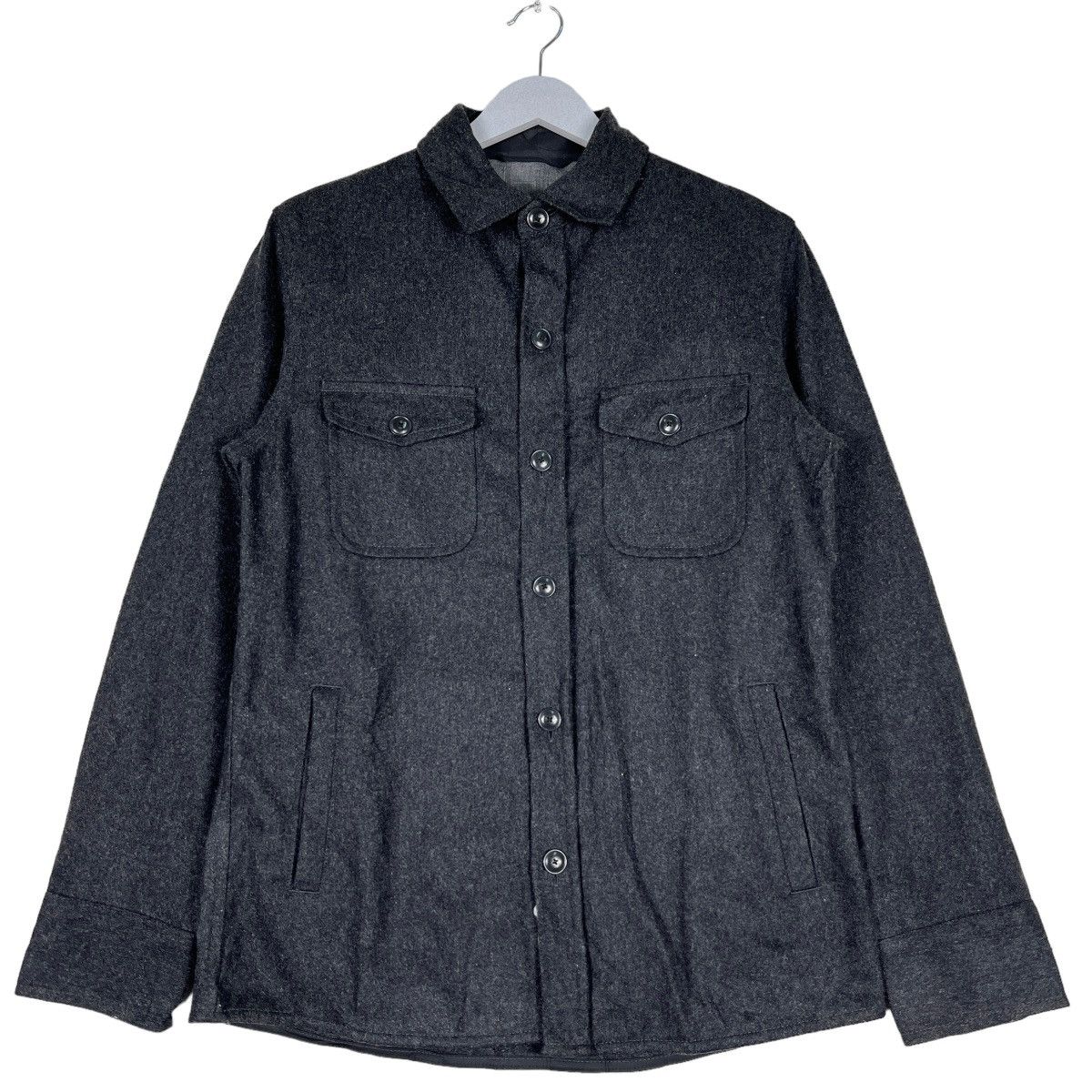 United Arrows 🔥 BALLI S GREEN LABEL RELAXING WOOL CPO JACKET Size US L / EU 52-54 / 3 - 1 Thumbnail