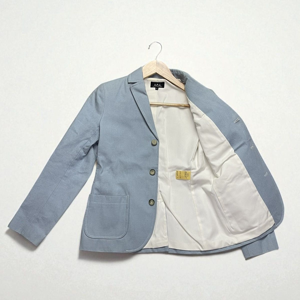 A.P.C. 100% Rayon A.P.C Blazers Size S / US 4 / IT 40 - 2 Thumbnail