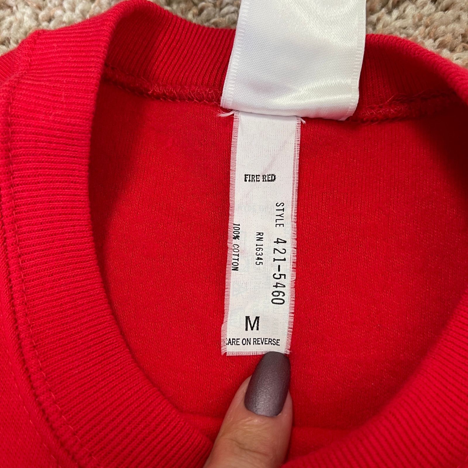 Pepsi VTG 1980’s Red White Pepsi Drop Shoulder Sweatshirt NWOT M Size US M / EU 48-50 / 2 - 15 Thumbnail
