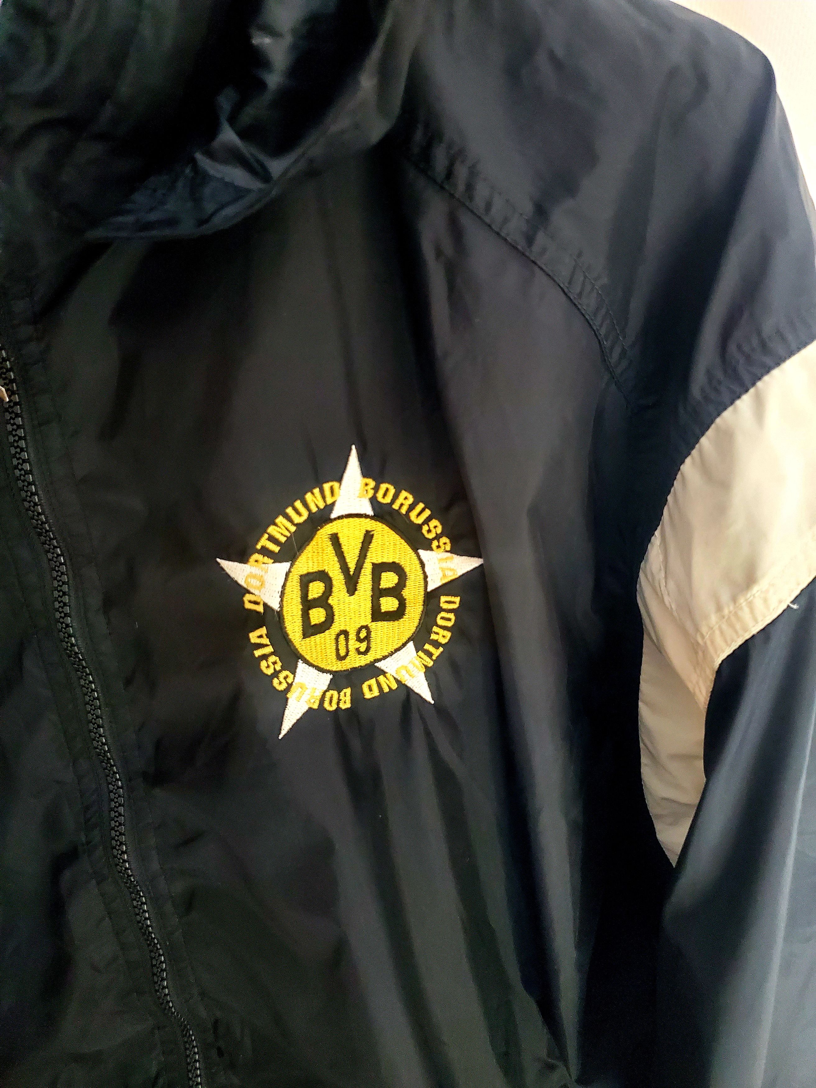 Nike × Vintage Borussia Dortmund Nike Premier Rain Football Jacket 1994/95S Size US S / EU 44-46 / 1 - 3 Thumbnail