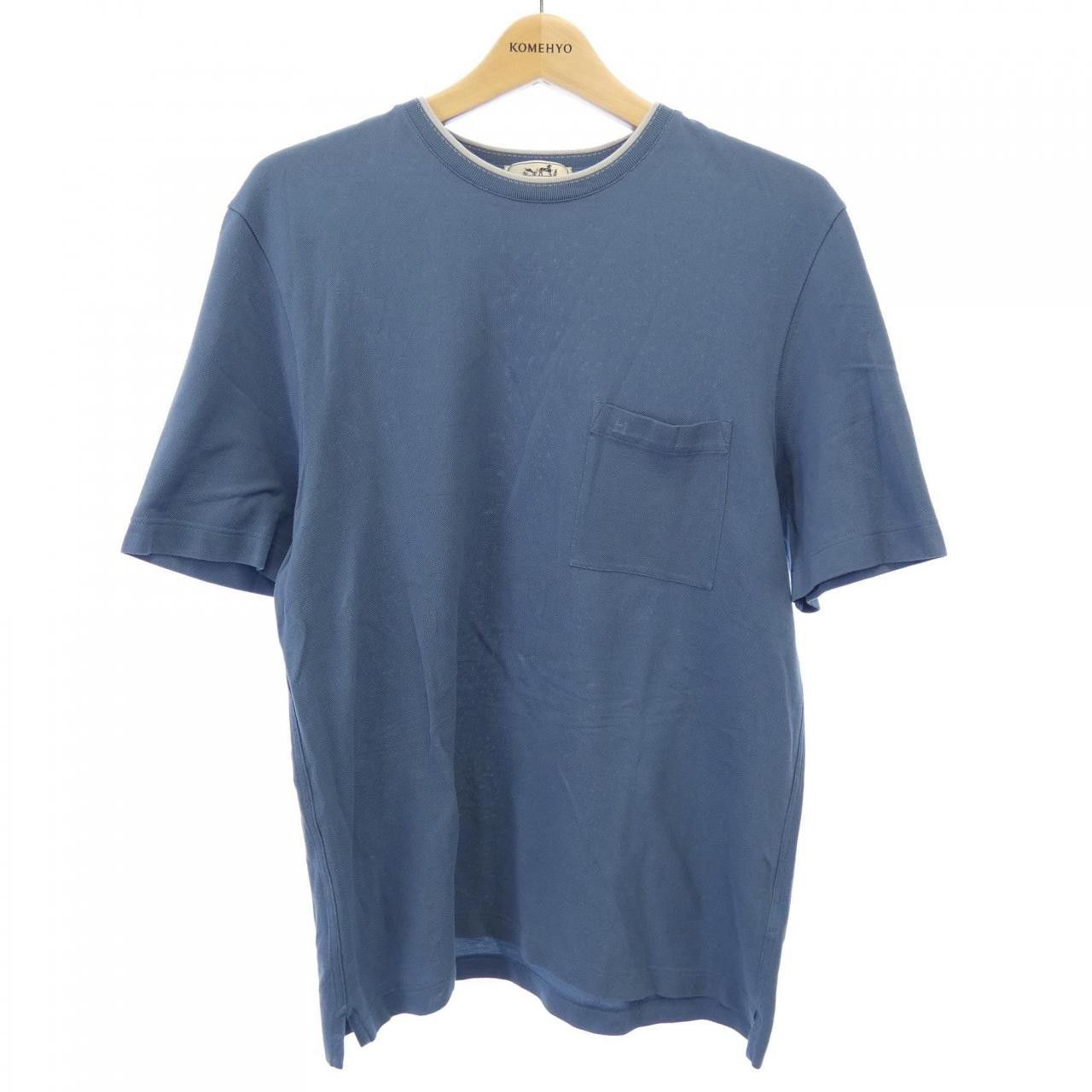 Hermes Hermes Hermès T-shirt Cotton T-shirt M Cotton T-Shirts DUTY FREE for USA Size ONE SIZE - 1 Thumbnail