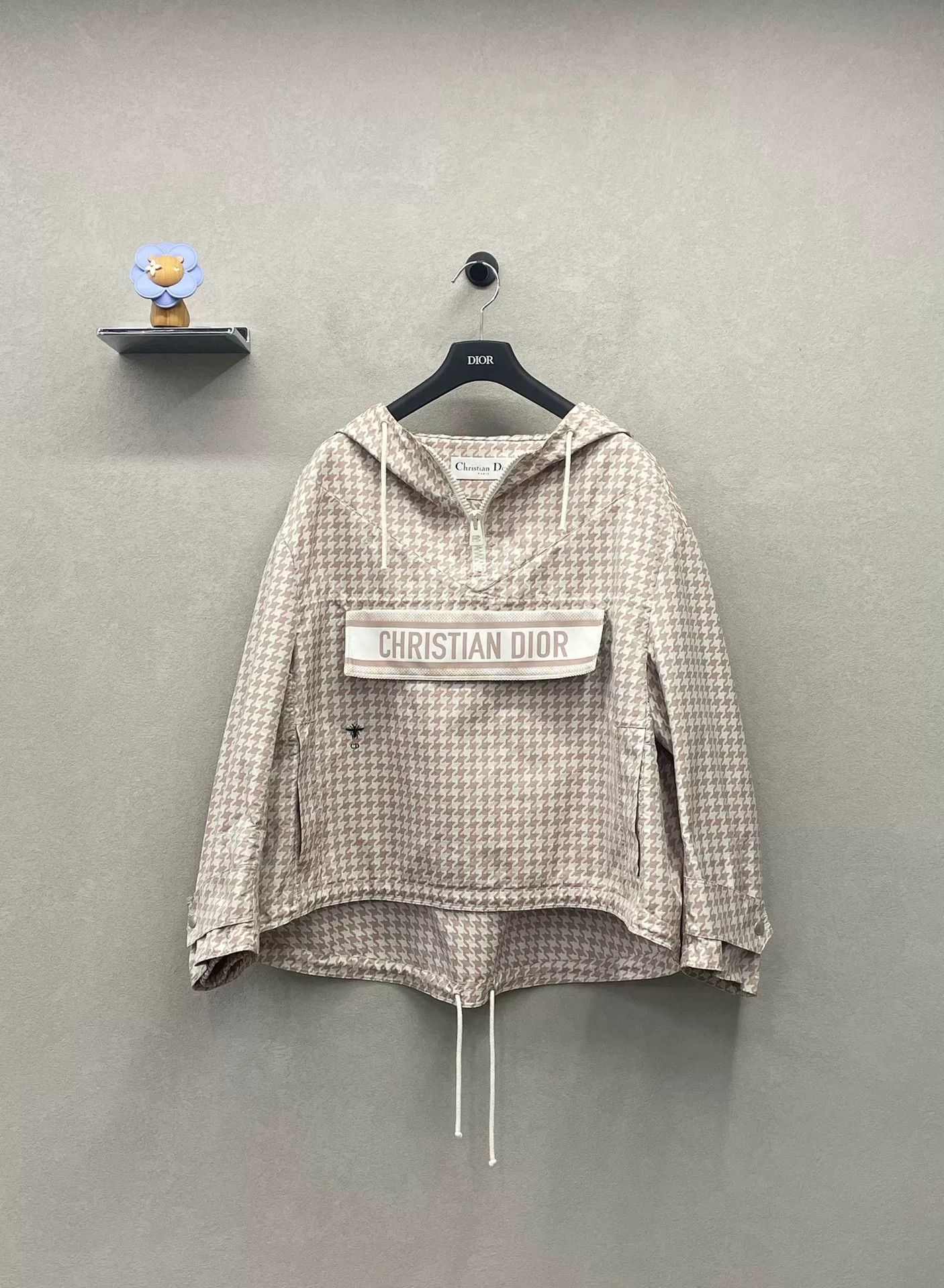 Dior Dior Houndstooth Hooded Windbreaker Size US XS / EU 42 / 0 - 1 Thumbnail
