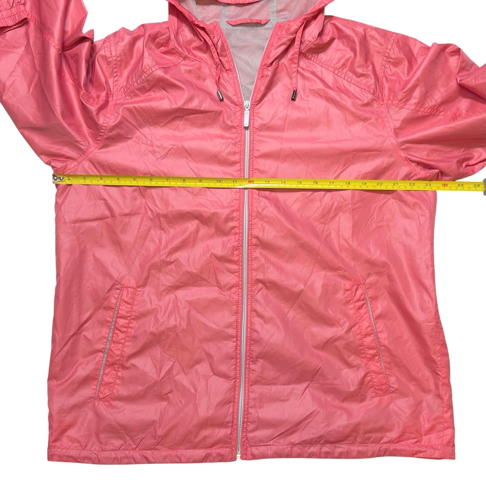 Uniqlo Uniqlo Vintage Pink Windbreaker Jacket Size US XL / EU 56 / 4 - 7 Thumbnail