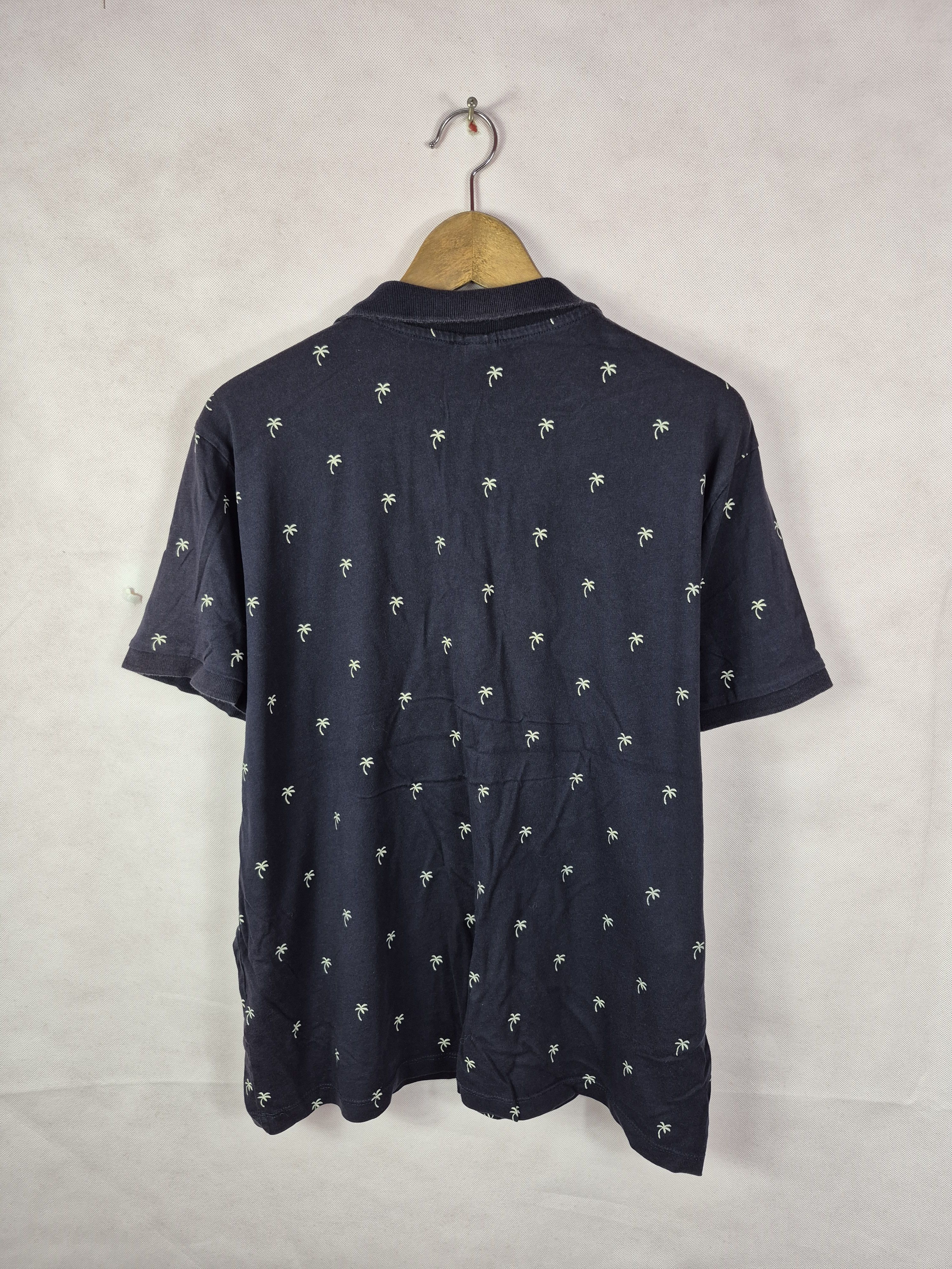 H&M 🔥 H&M Fullprint Hawaii Polo Casual Tee Size US XL / EU 56 / 4 - 3 Thumbnail