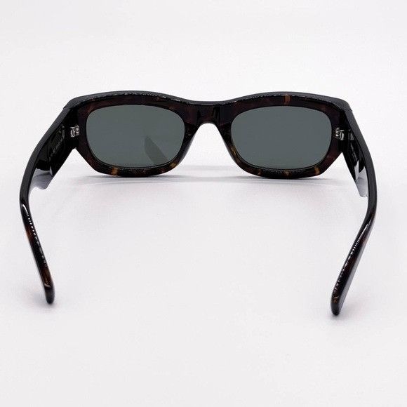 Saint Laurent Paris NEW SAINT LAURENT SL 713 002 SQUARE HAVANA GREY WOMEN SL713 Size ONE SIZE - 5 Thumbnail