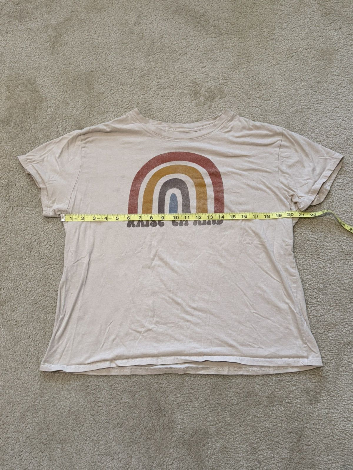 Other Doe Women's Raise ‘Em Young Rainbow Tee Size XL Size XL / US 12-14 / IT 48-50 - 3 Thumbnail