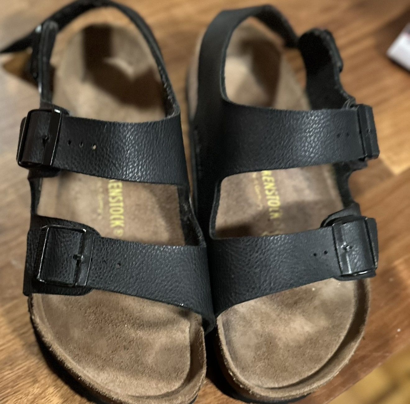 Birkenstock Men’s Birkenstock Sandal - 2 toe strap + heel - sz 10 Size US 9 / EU 42 - 1 Thumbnail