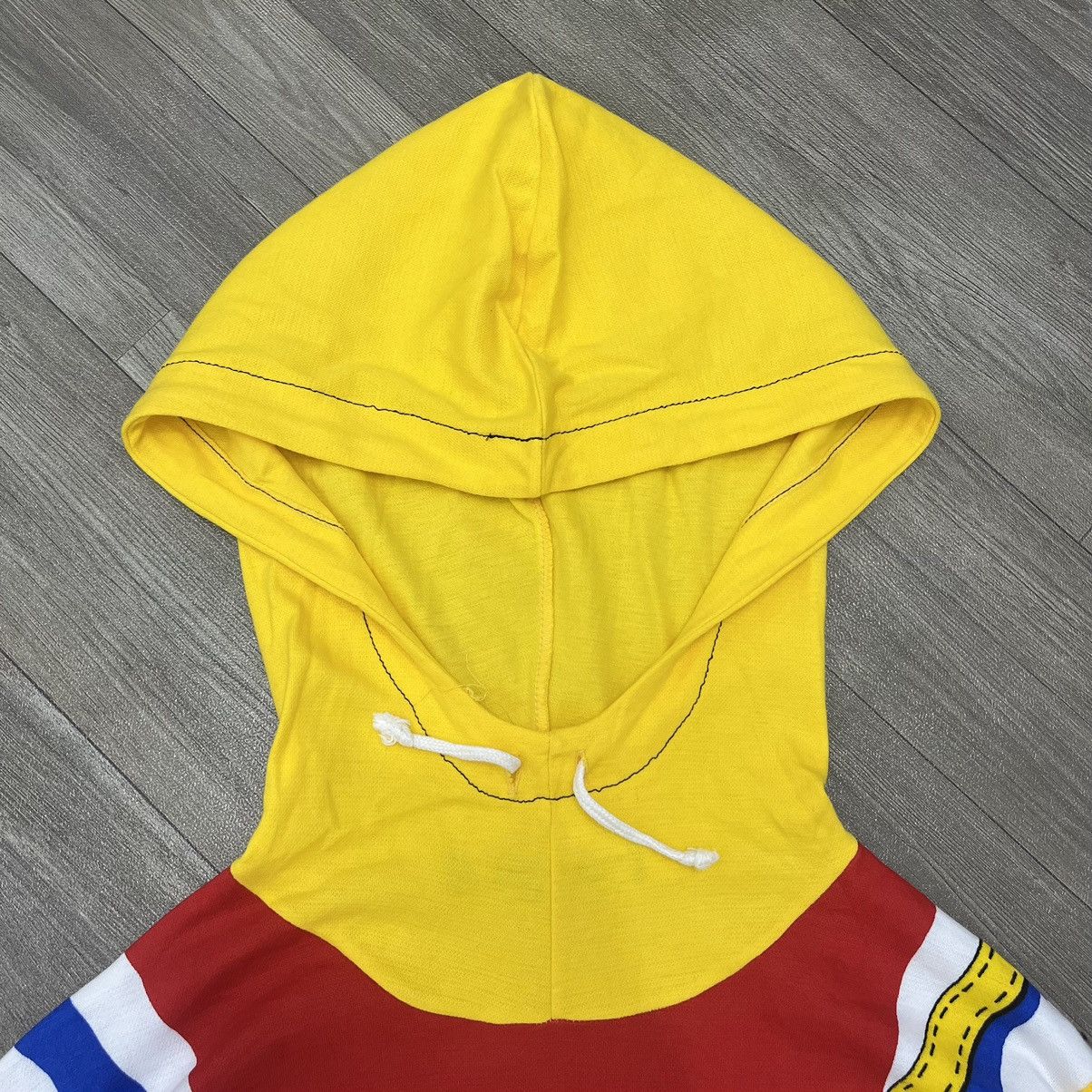 Kansai Yamamoto × Vintage Vintage Kansai Yamamoto 1980's Trompe L'oeil Errand Hoodie Size US M / EU 48-50 / 2 - 3 Thumbnail
