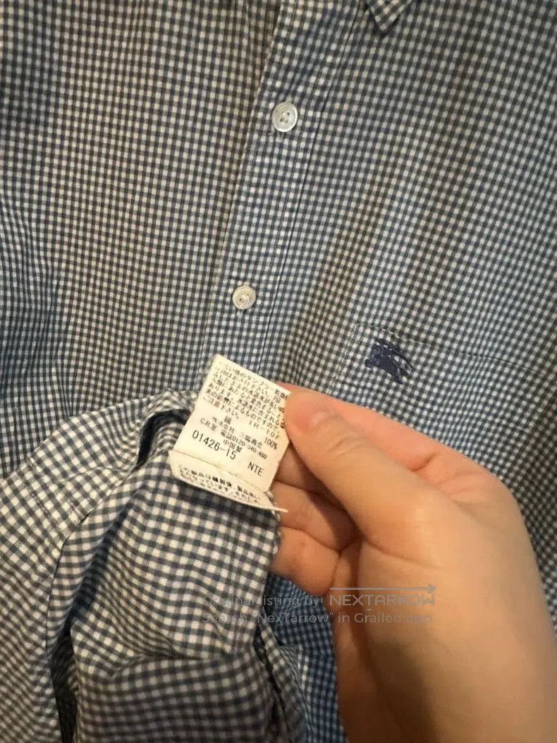 Burberry Burberry London Classic Check Long Sleeve Shirt Size US XL / EU 56 / 4 - 9 Thumbnail
