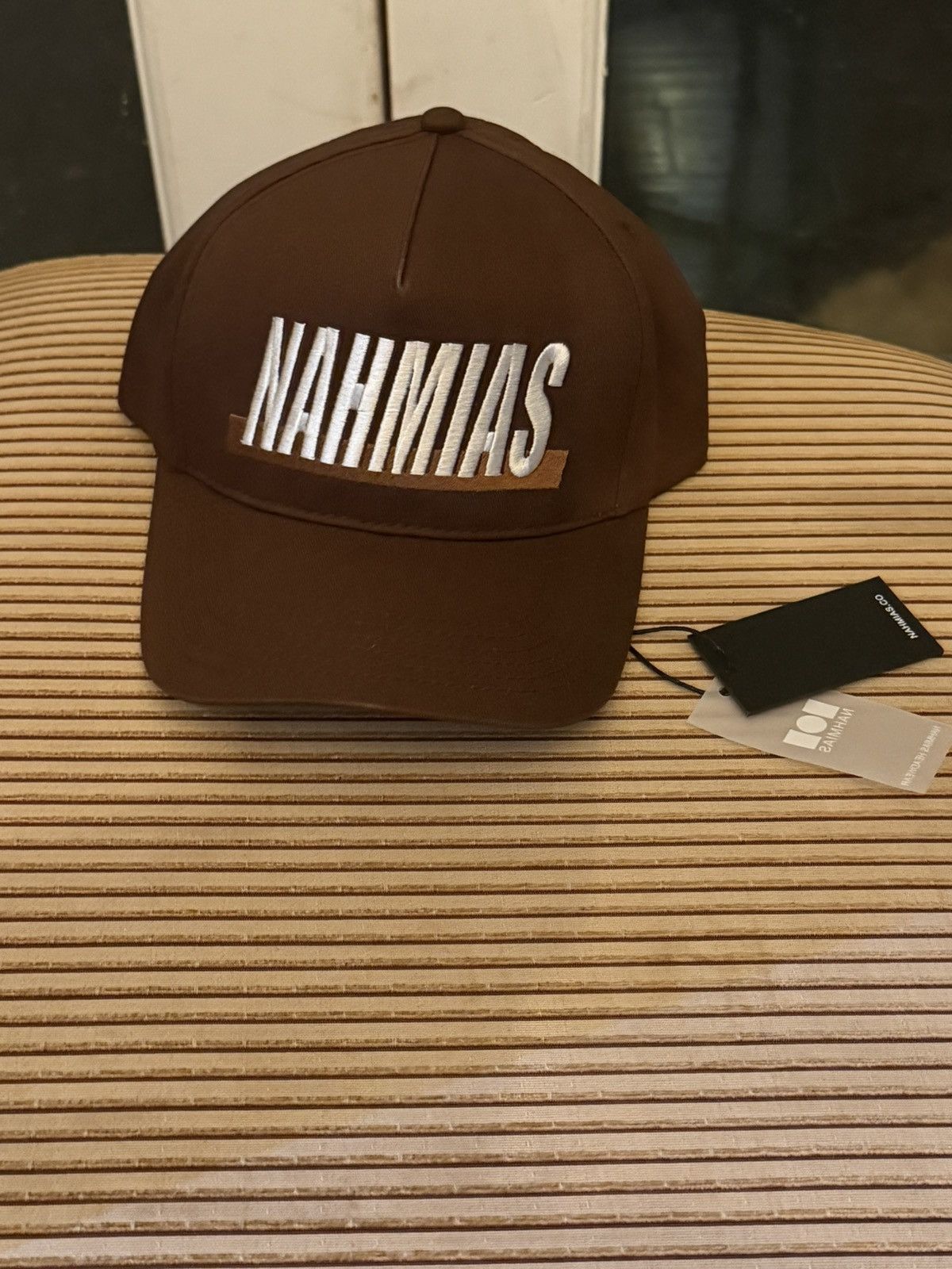 Nahmias Brown snapback Size ONE SIZE - 1 Thumbnail