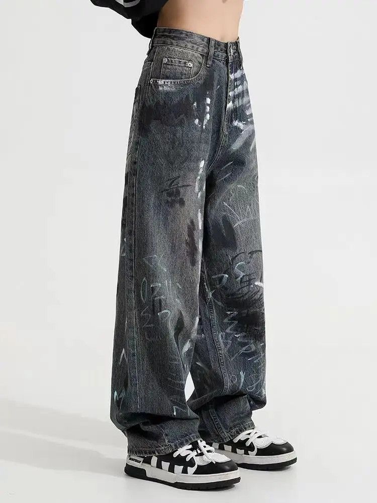 Designer × Japanese Brand Vintage Loose Streetwear Hip Hop Casual Pants Size US 33 - 2 Thumbnail