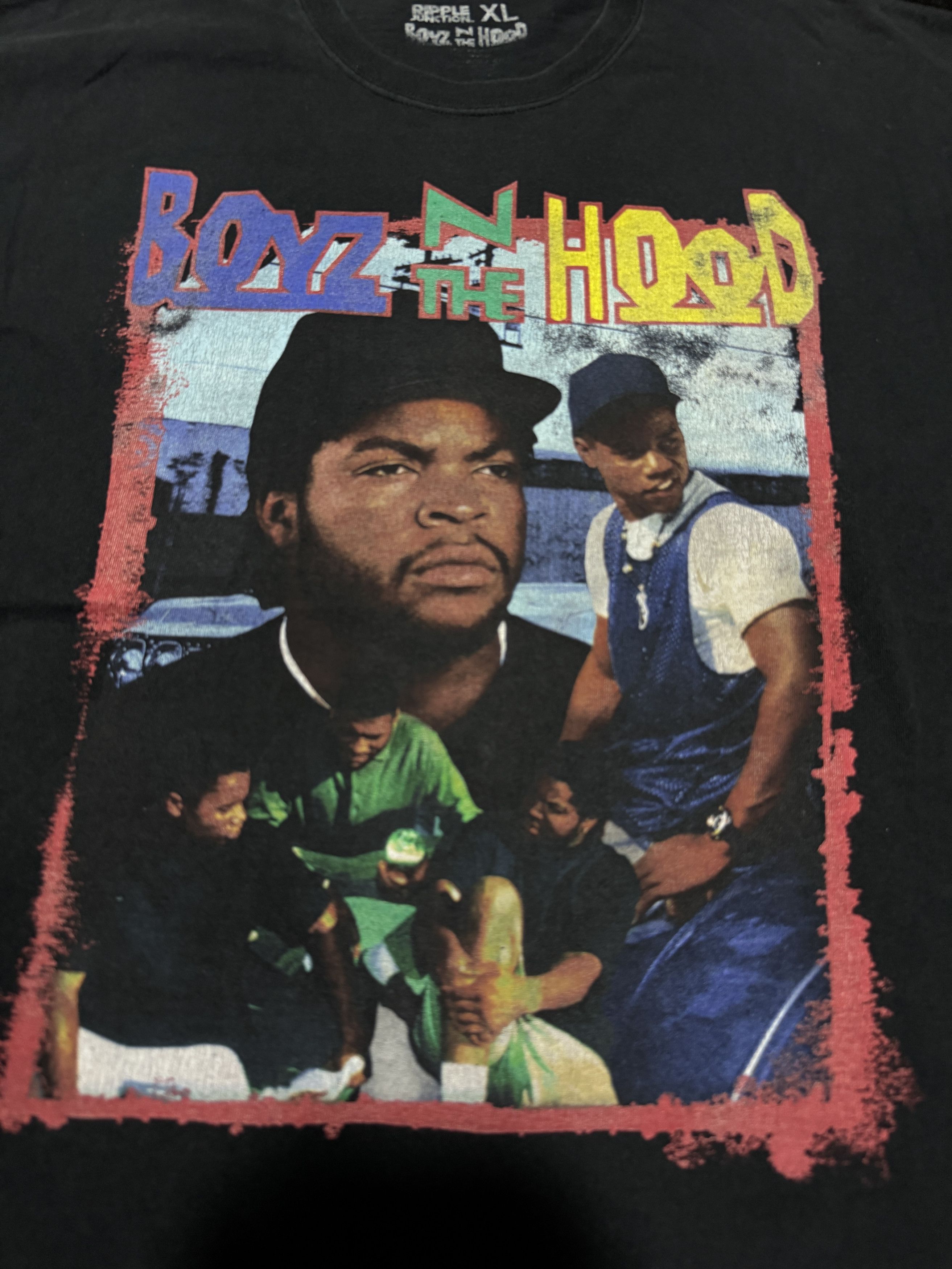 Ripple Junction Boyz N The Hood Vintage Style Rap Tees Size US XL / EU 56 / 4 - 2 Thumbnail