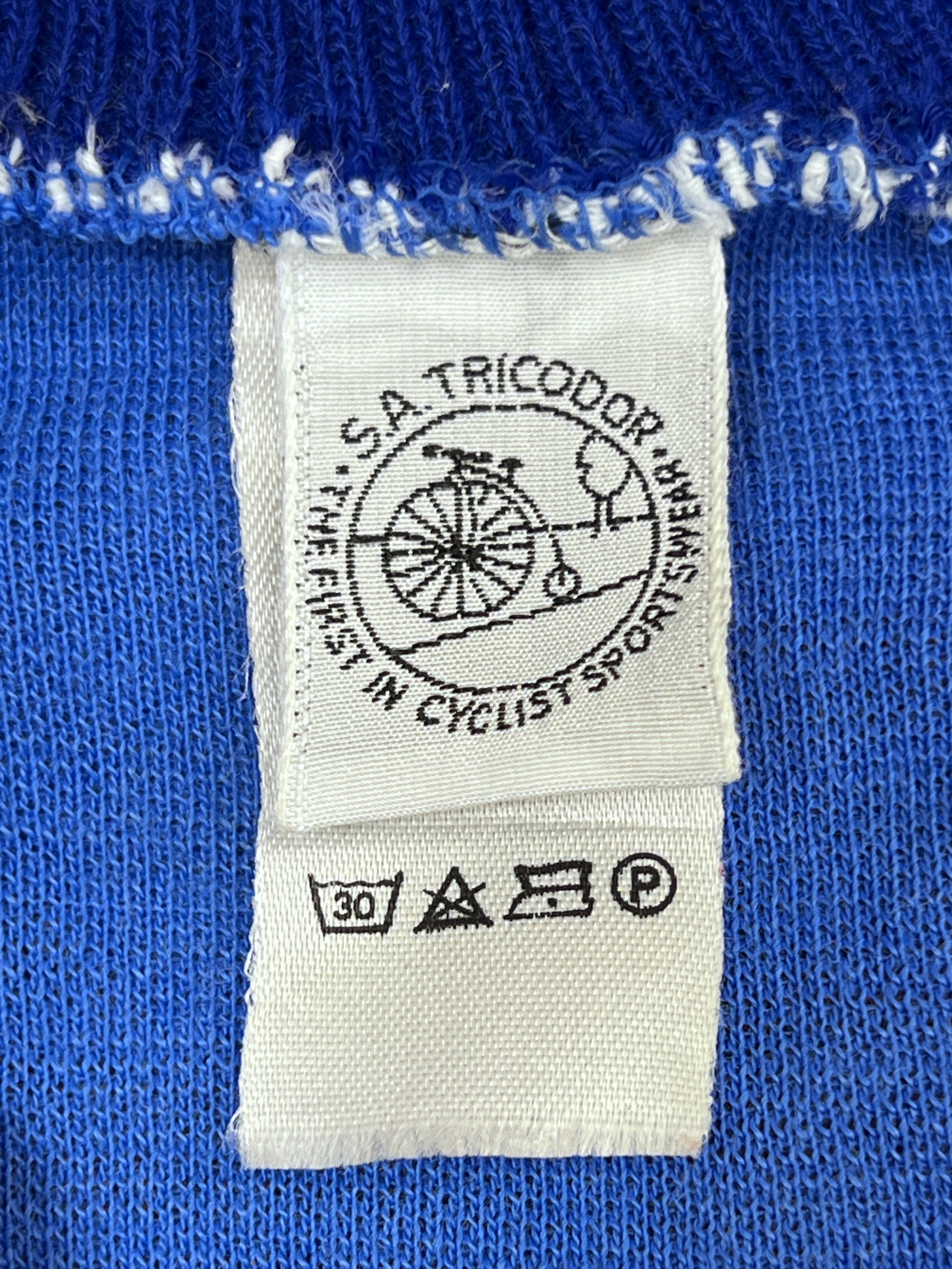 Sports Specialties × Vintage 80s Miyata Cycling Jersey S.A. Tricodor UCI Size US M / EU 48-50 / 2 - 5 Thumbnail