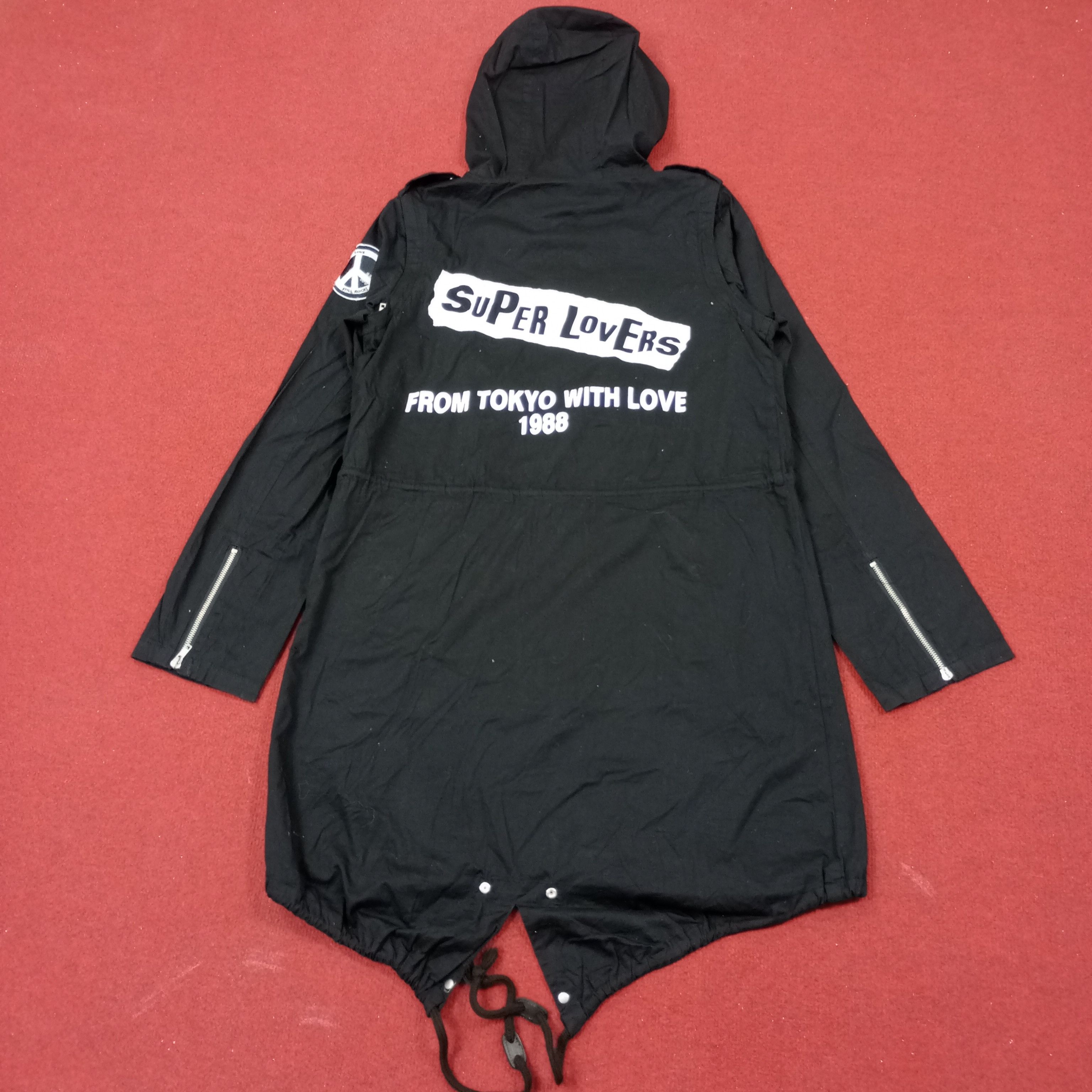 Japanese Brand Super Lovers From Tokyo With Love 1988 Parkas Jacket c234n6 Size US S / EU 44-46 / 1 - 1 Thumbnail