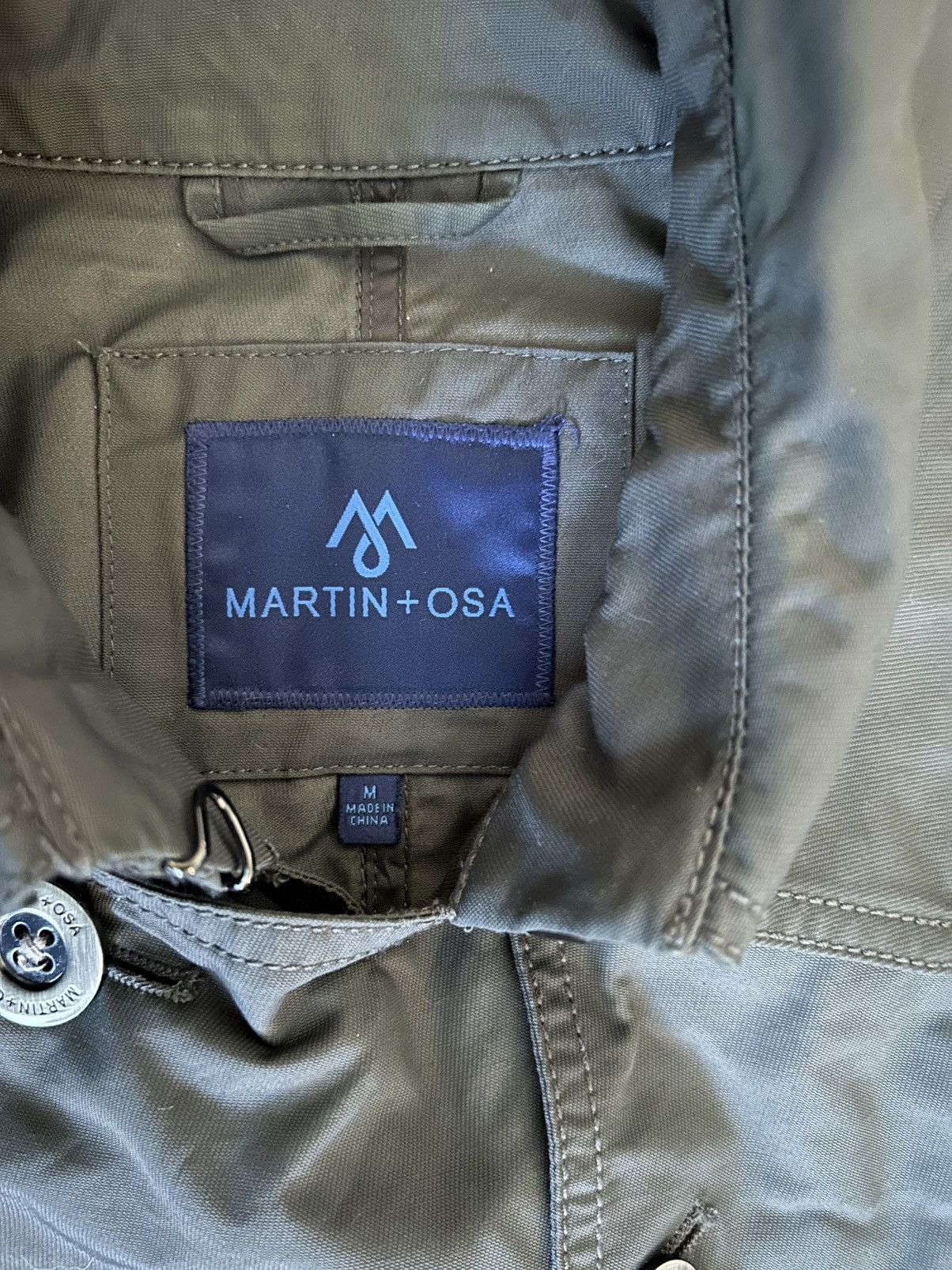 Martin + Osa Long trench coat Size M / US 6-8 / IT 42-44 - 3 Thumbnail