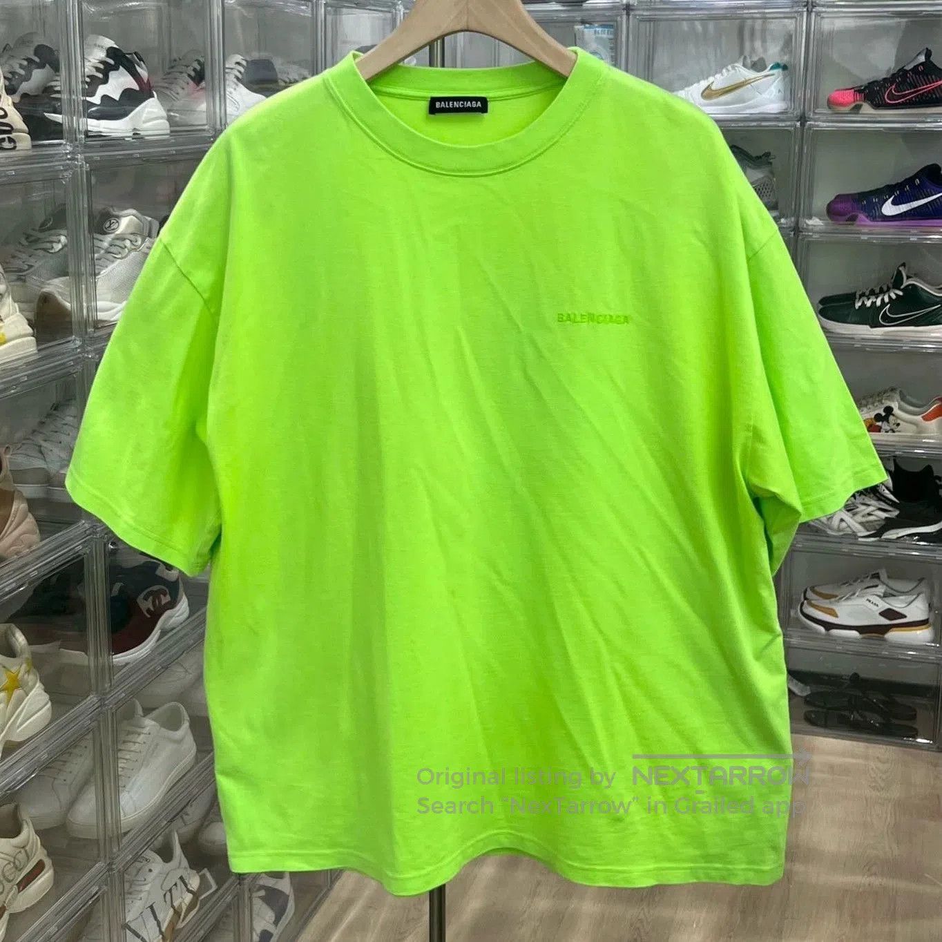 Balenciaga balenciaga logo short sleeve t. Size US S / EU 44-46 / 1 - 1 Thumbnail