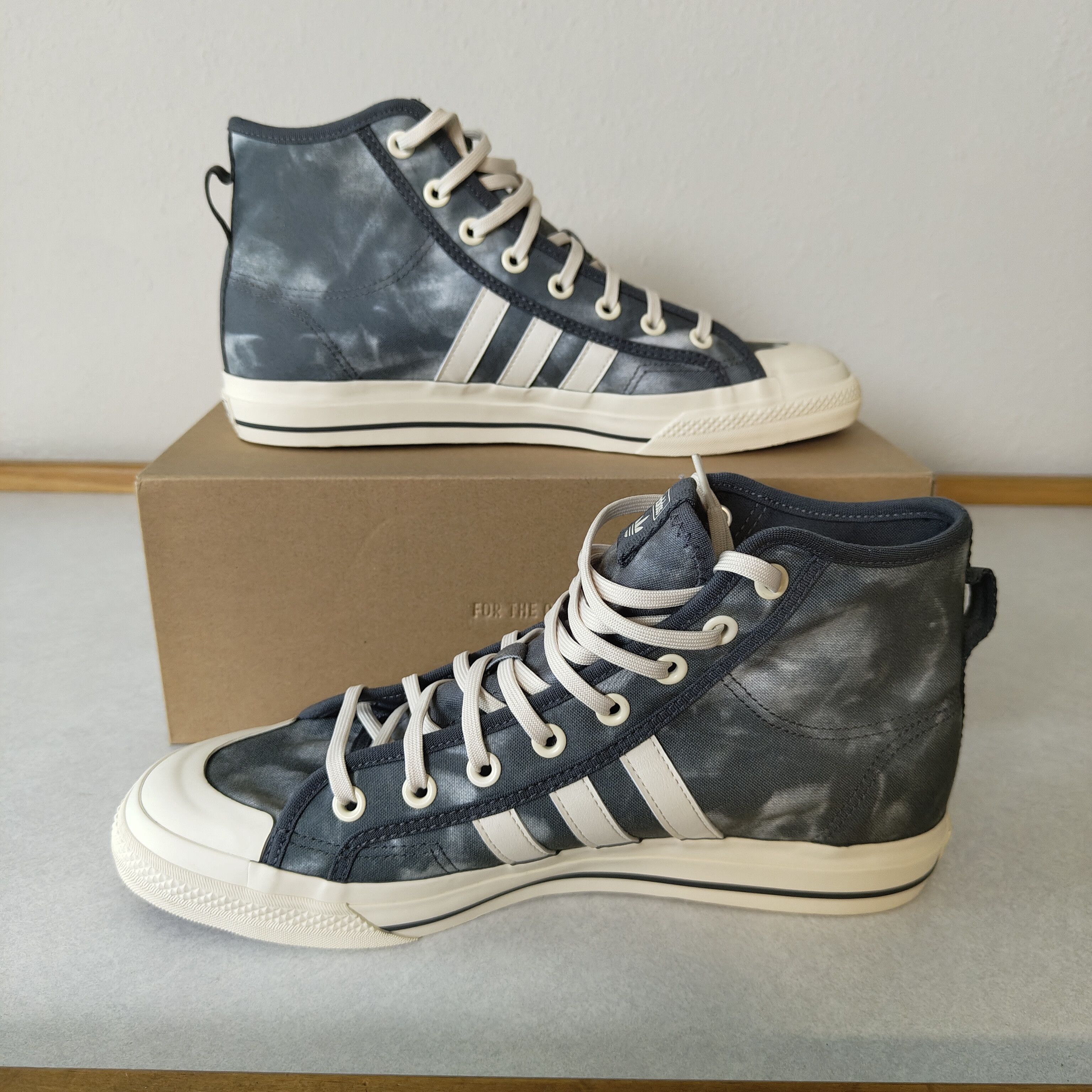 Adidas Adidas x Parley NIZZA HI RF Sneakers GX4586 Size US 11.5 / EU 44-45 - 3 Thumbnail