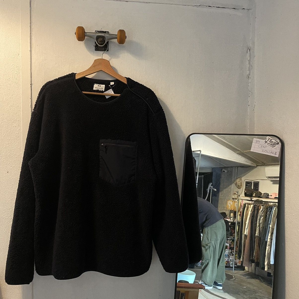 Engineered Garments × Uniqlo Engineered Garments Uniqlo Sherpa Shirt Size US XL / EU 56 / 4 - 2 Thumbnail