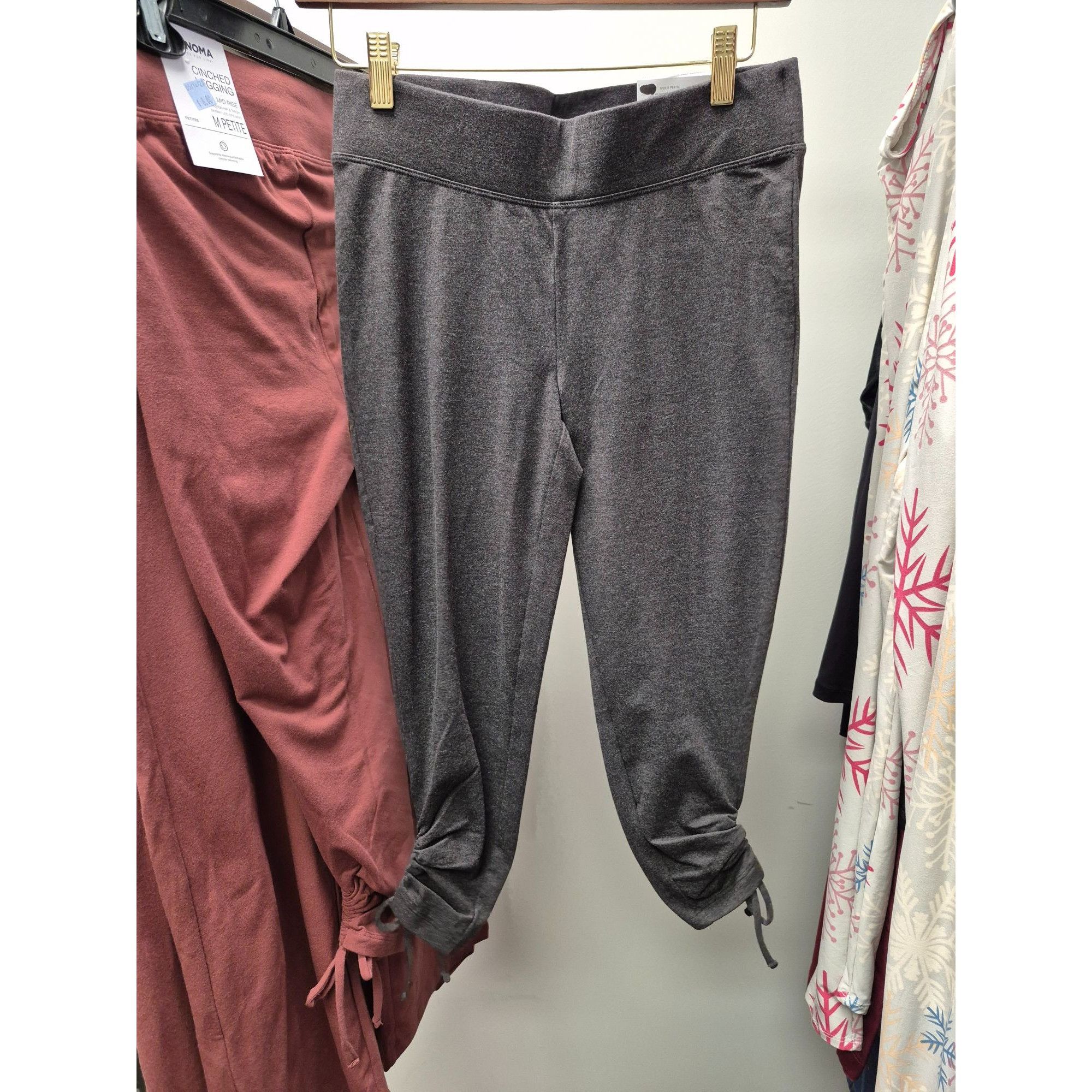 Other Petite Small Sonoma Goods for Life Mid-Rise Cinched Bottom L Size ONE SIZE - 2 Thumbnail