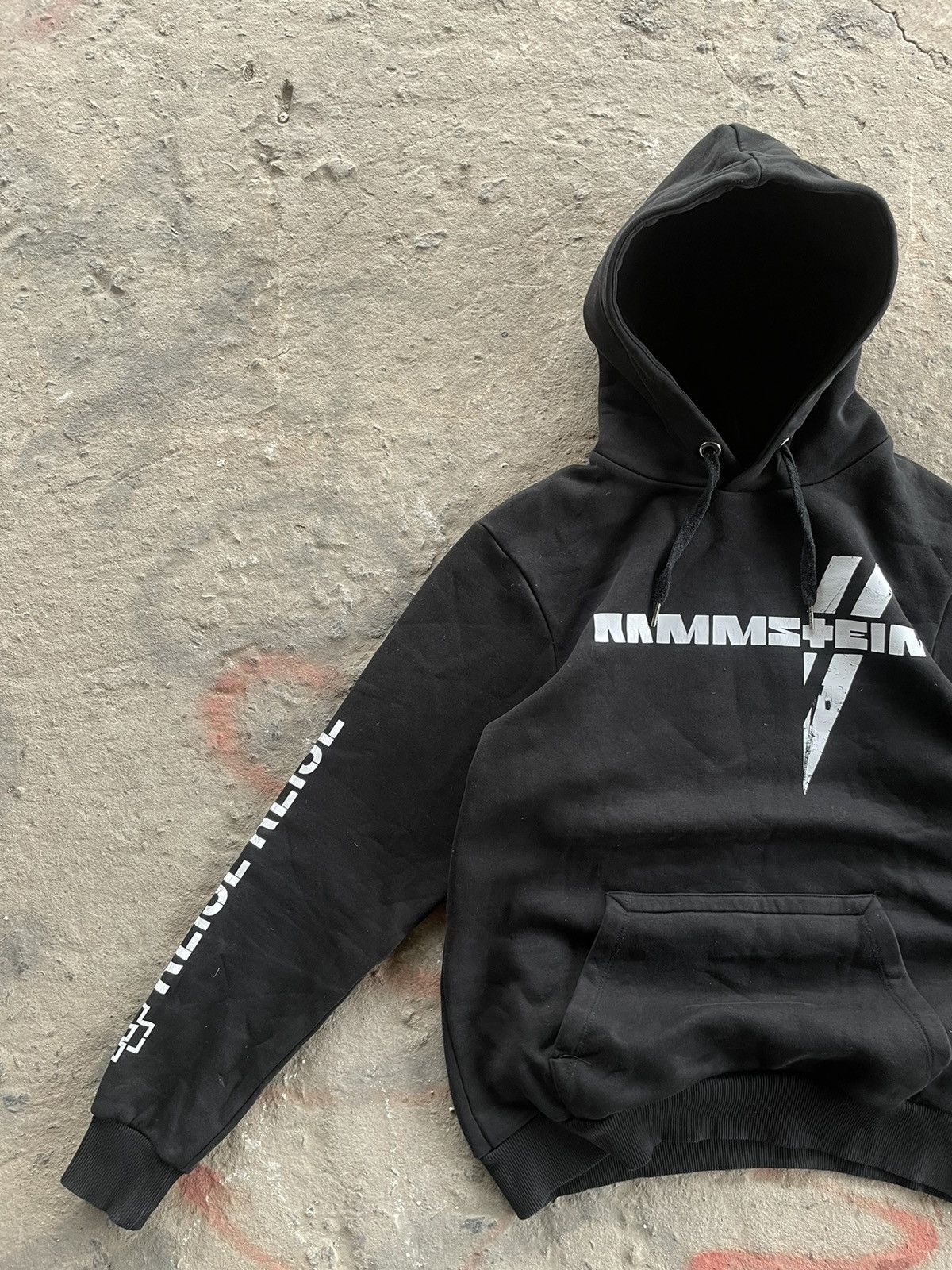 Band Tees × Vintage RARE VINTAGE HOODIE RAMMSTEIN REISE REISE Size US M / EU 48-50 / 2 - 3 Thumbnail
