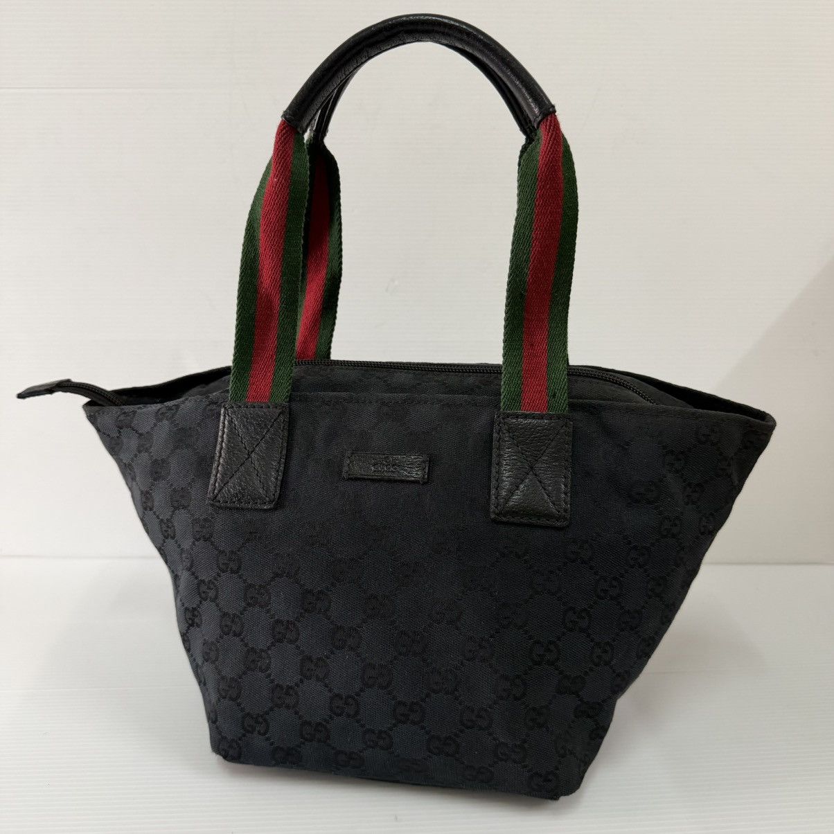 Gucci Gucci Monogram Black Small Tote Bag Size ONE SIZE - 1 Thumbnail