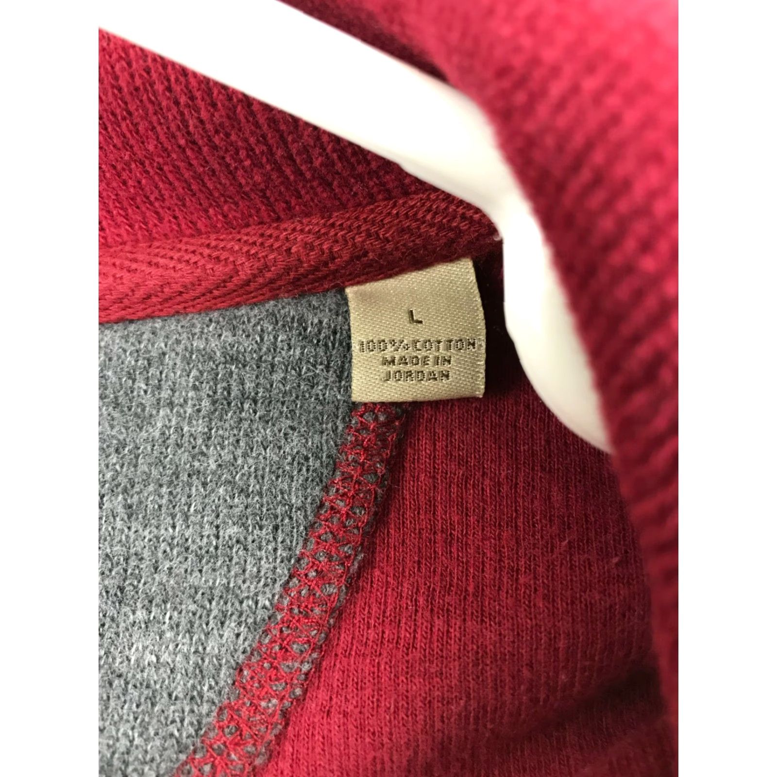 Vintage Paradise Collections Sweater Men Size L Red 1/4 Zip Turtle Neck Pullover Size US L / EU 52-54 / 3 - 7 Thumbnail